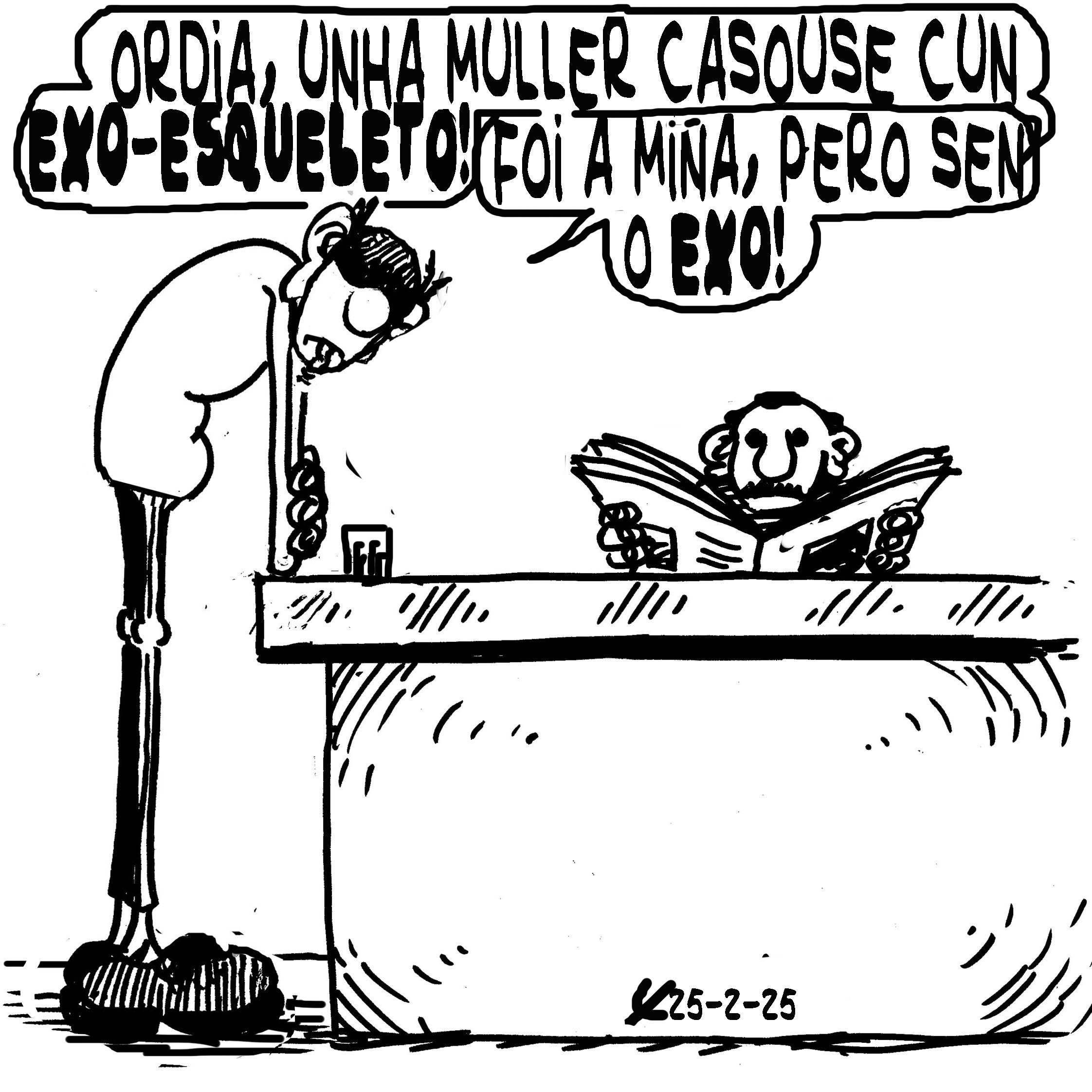 Viñeta de O Carrabouxo do 25 de febreiro de 2025