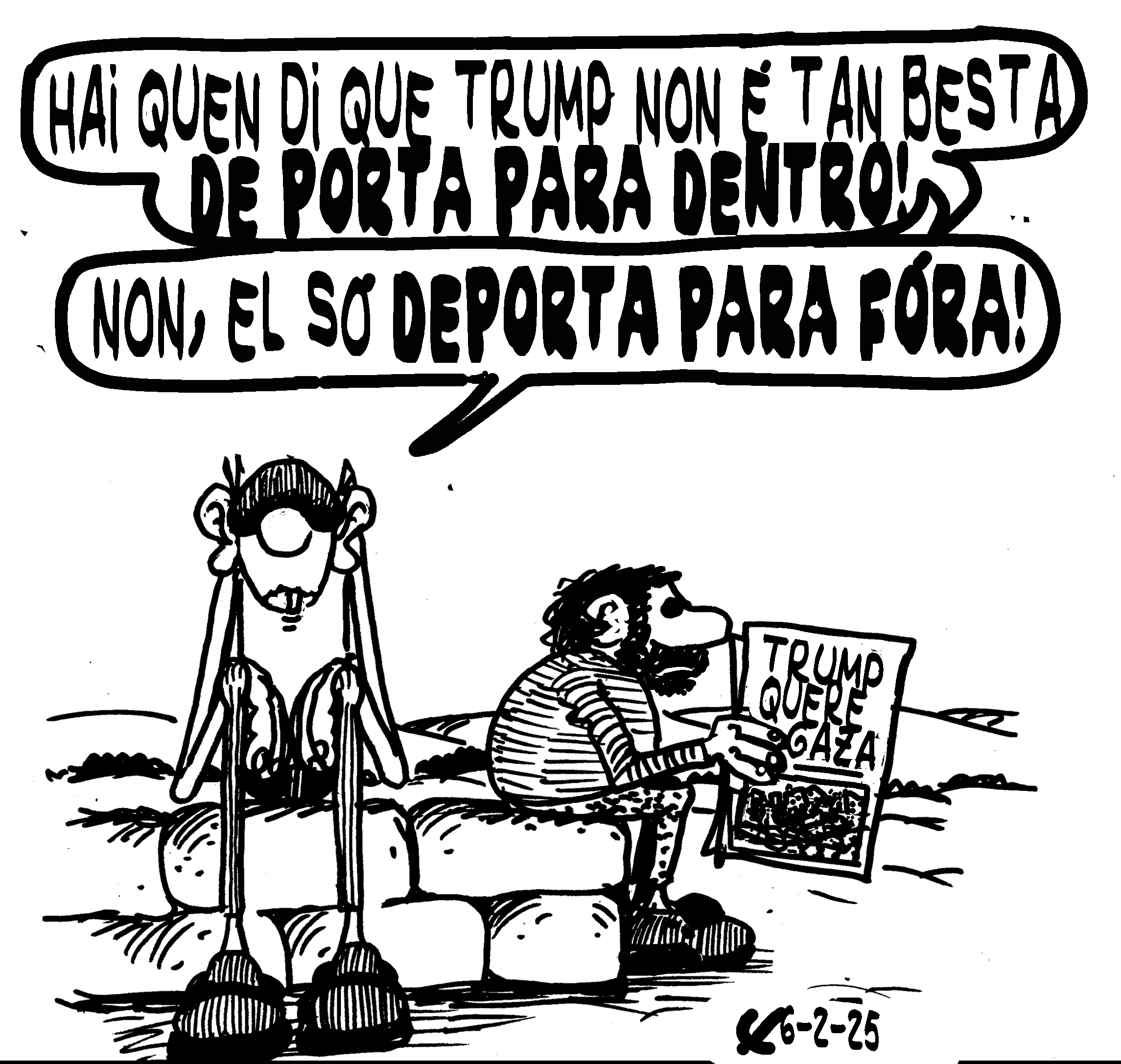 Viñeta de O Carrabouxo do 6 de febreiro de 2025