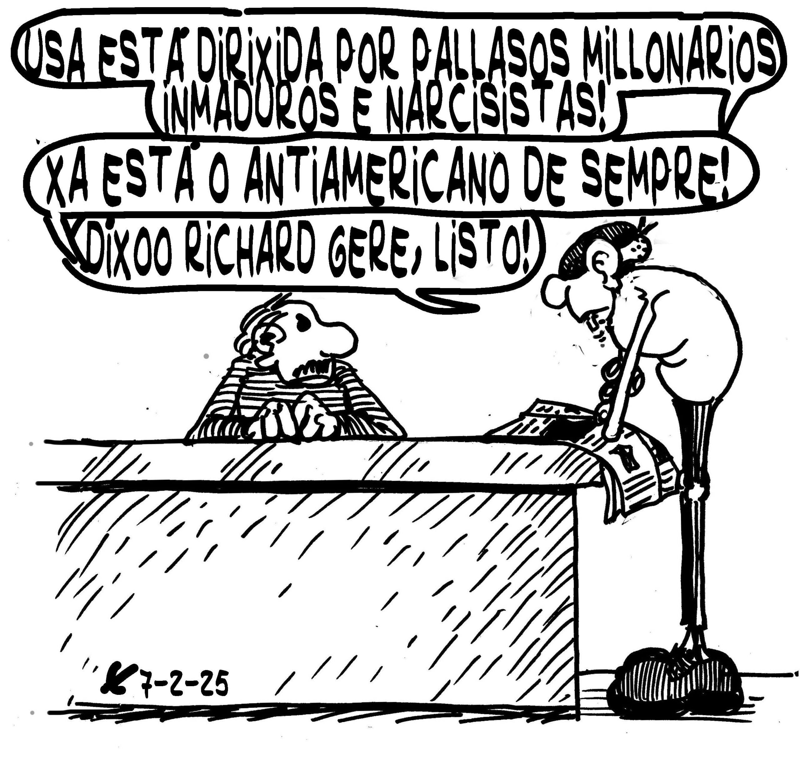 Viñeta de O Carrabouxo do 7 de febreiro de 2025