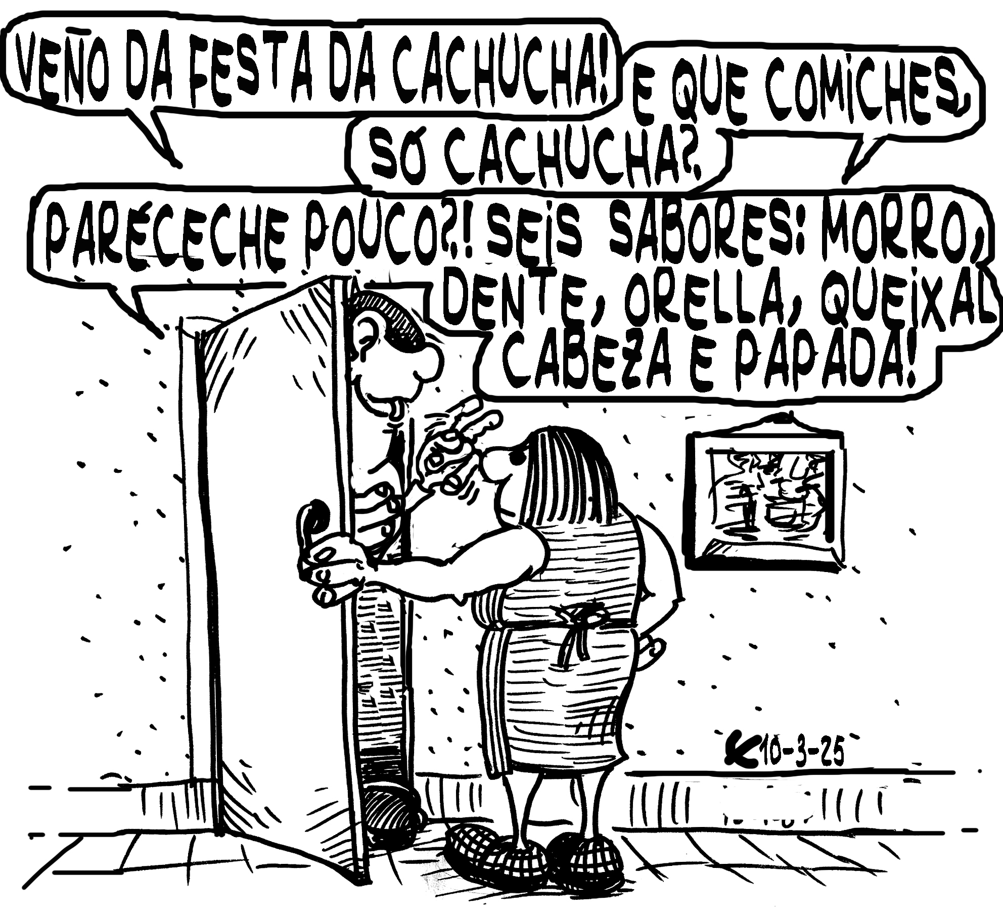 Viñeta de O Carrabouxo do 10 de marzo de 2025