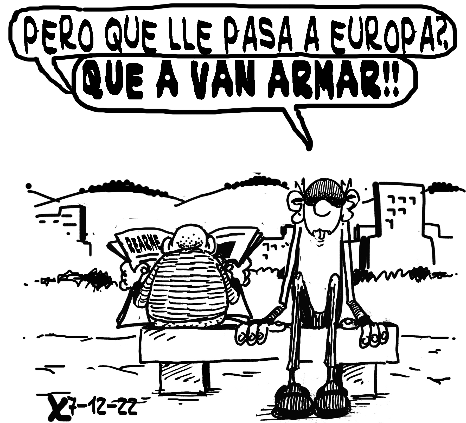 Viñeta de O Carrabouxo do 20 de marzo de 2025