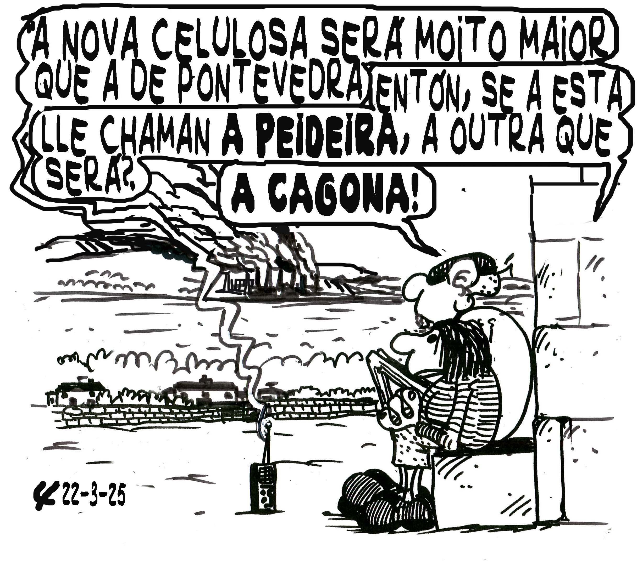 Viñeta de O Carrabouxo do 22 de marzo de 2025