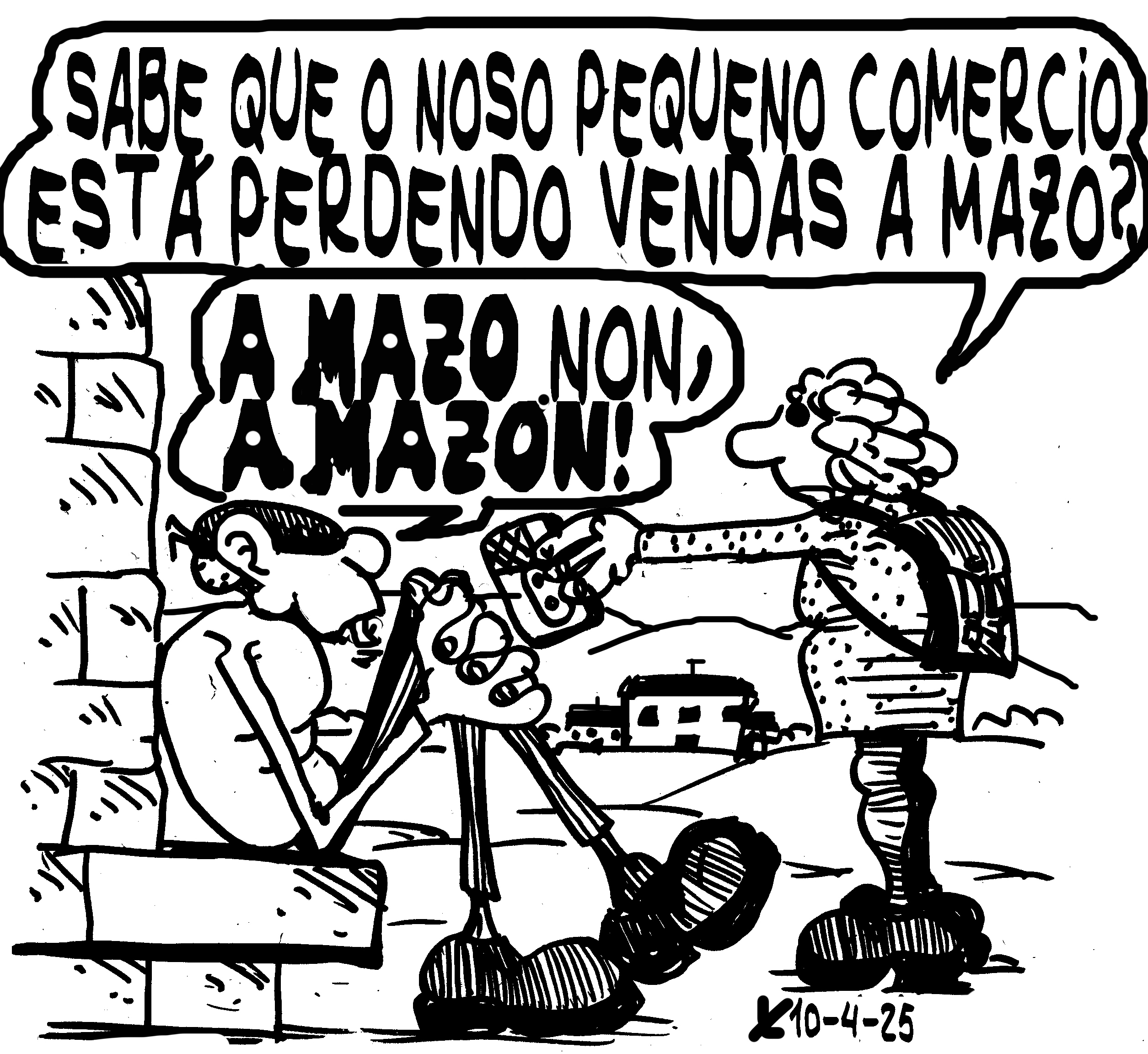 Viñeta de O Carrabouxo do 10 de abril de 2025
