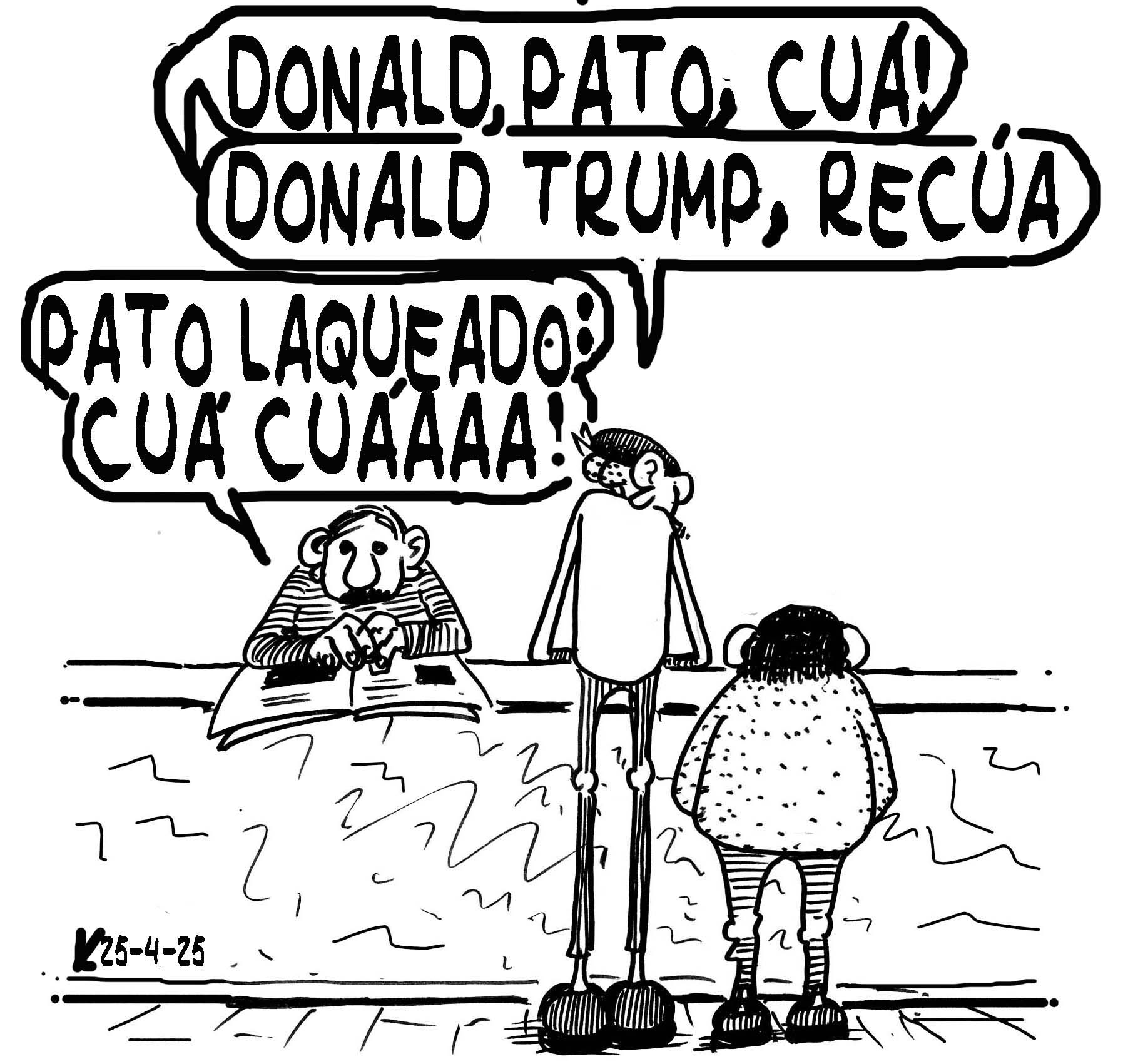 Viñeta de O Carrabouxo do 25 de abril de 2025