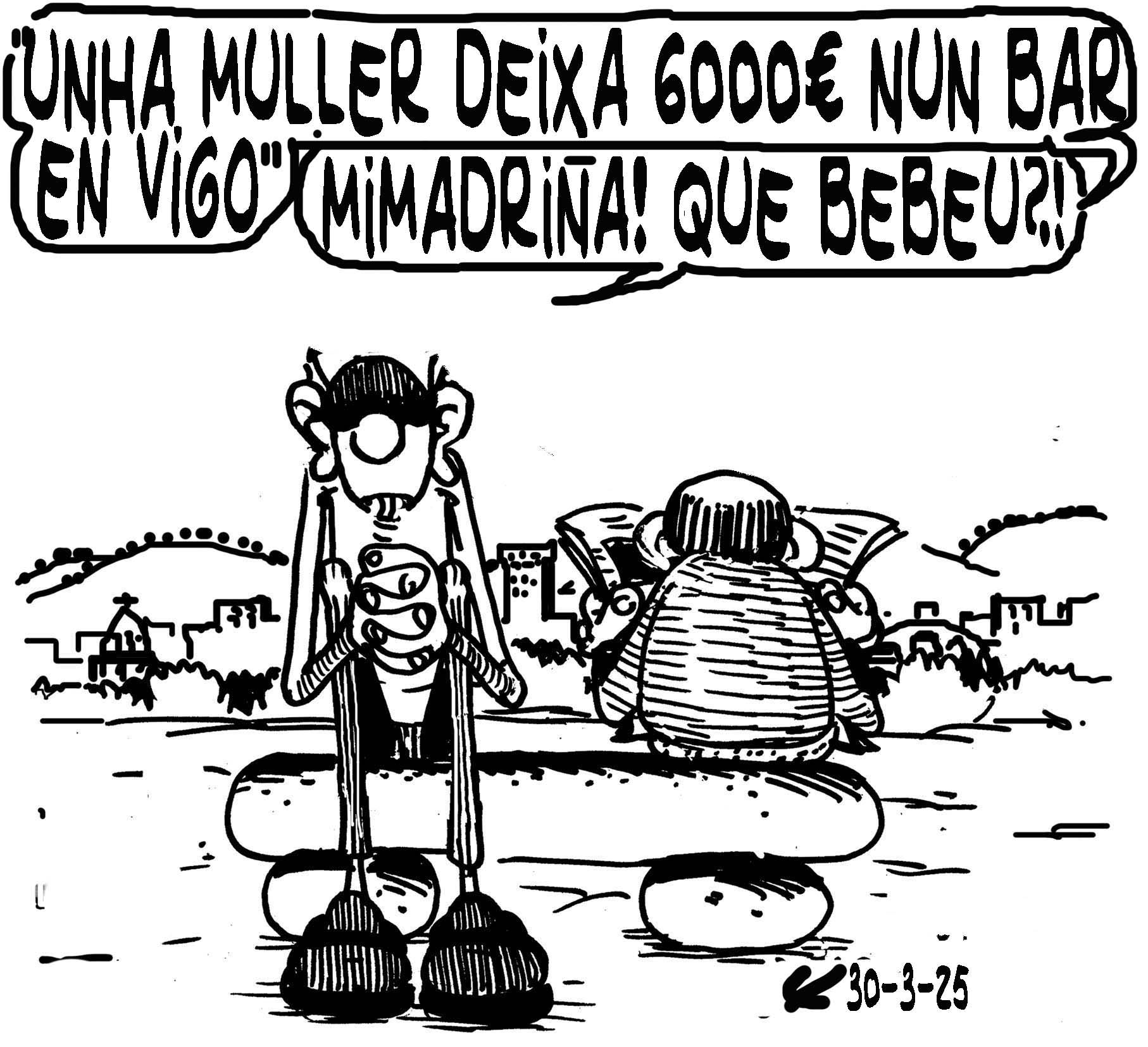 Viñeta de O Carrabouxo do 30 de marzo de 2025