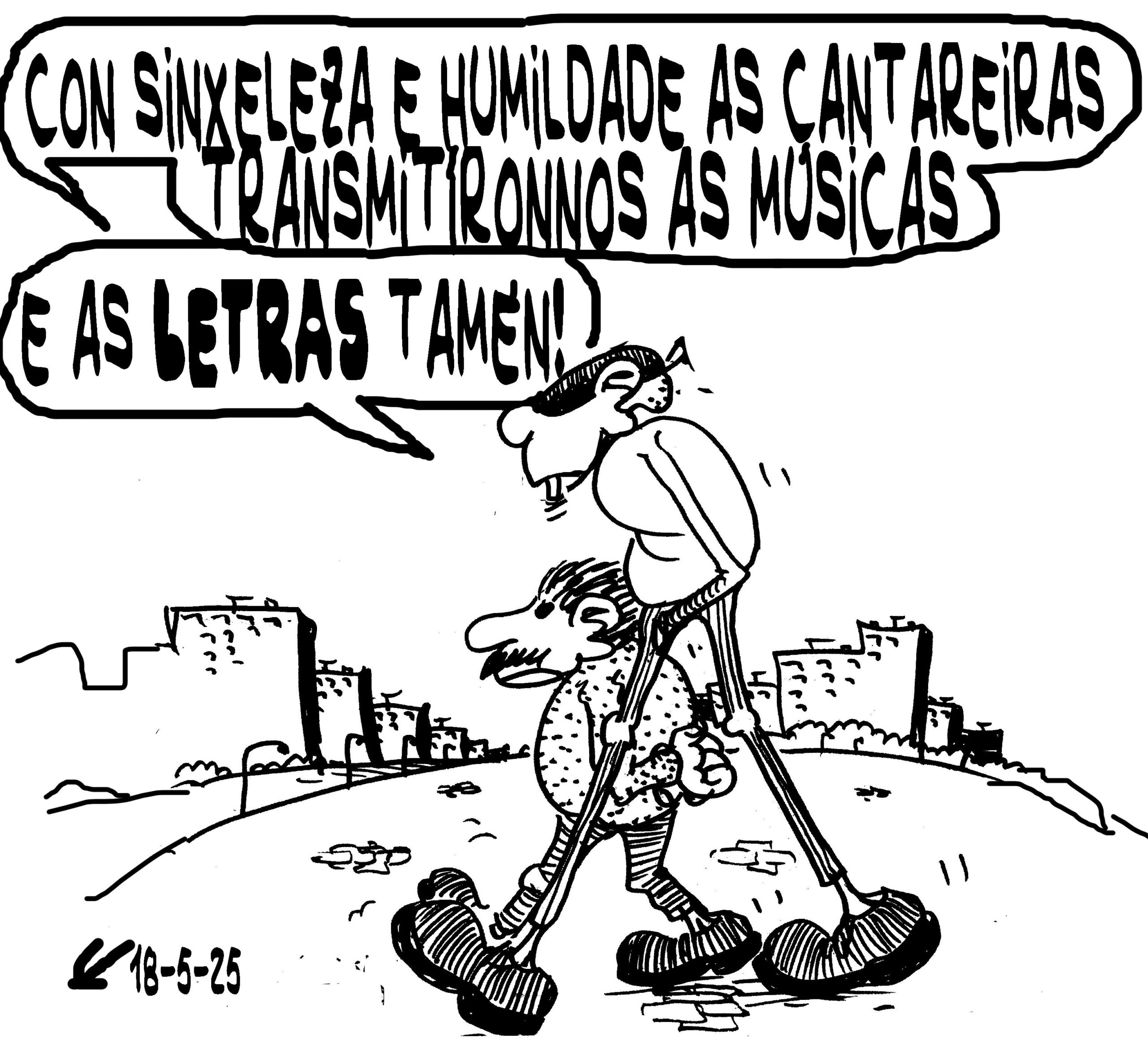 Viñeta de O Carrabouxo do 18 de maio de 2025
