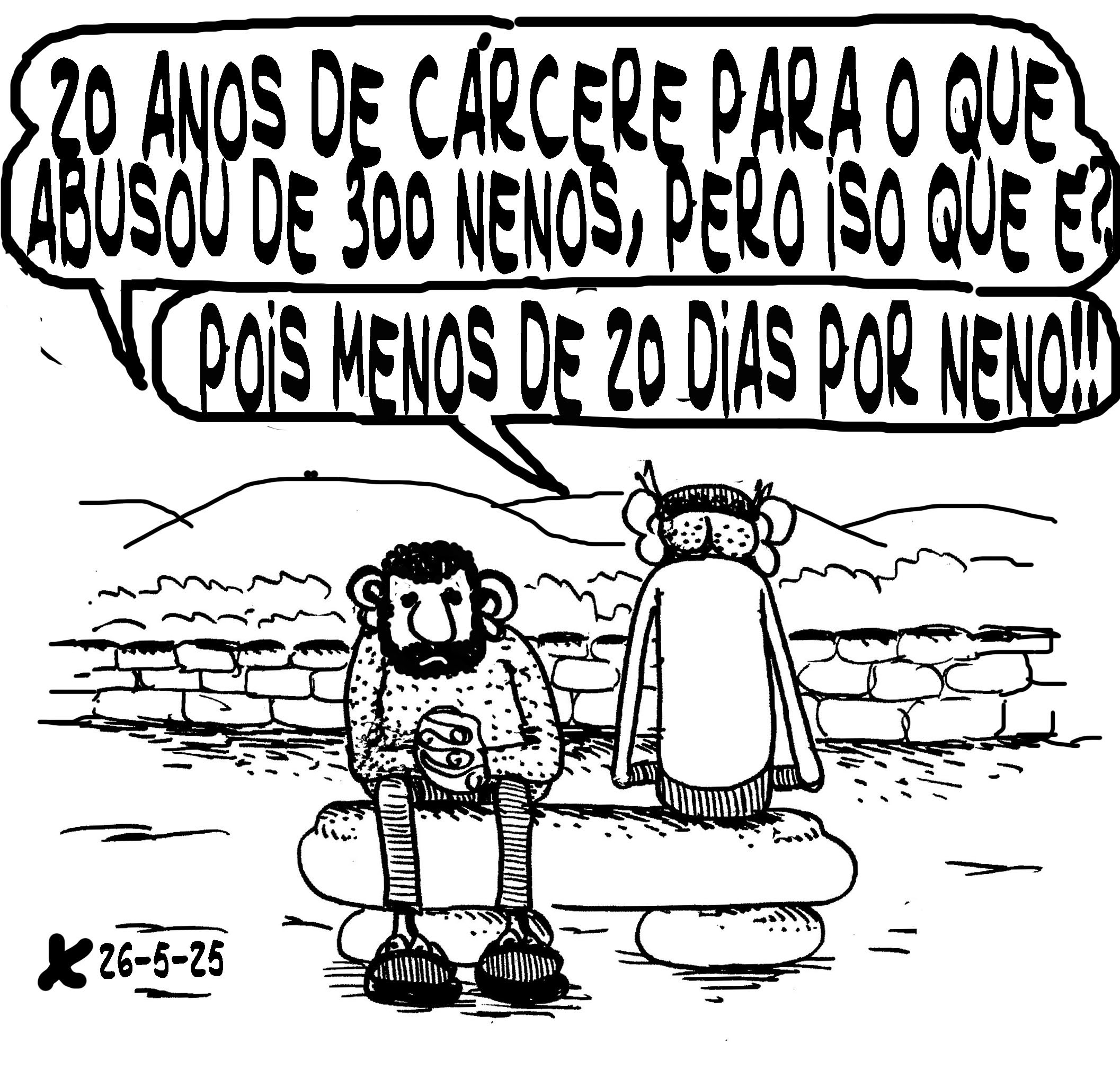 Viñeta de O Carrabouxo do 28 de maio de 2025