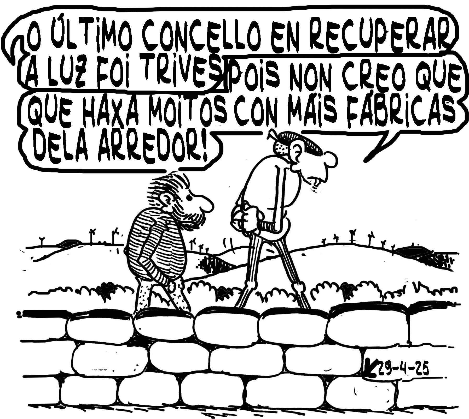 Viñeta de O Carrabouxo do 1 de maio de 2025