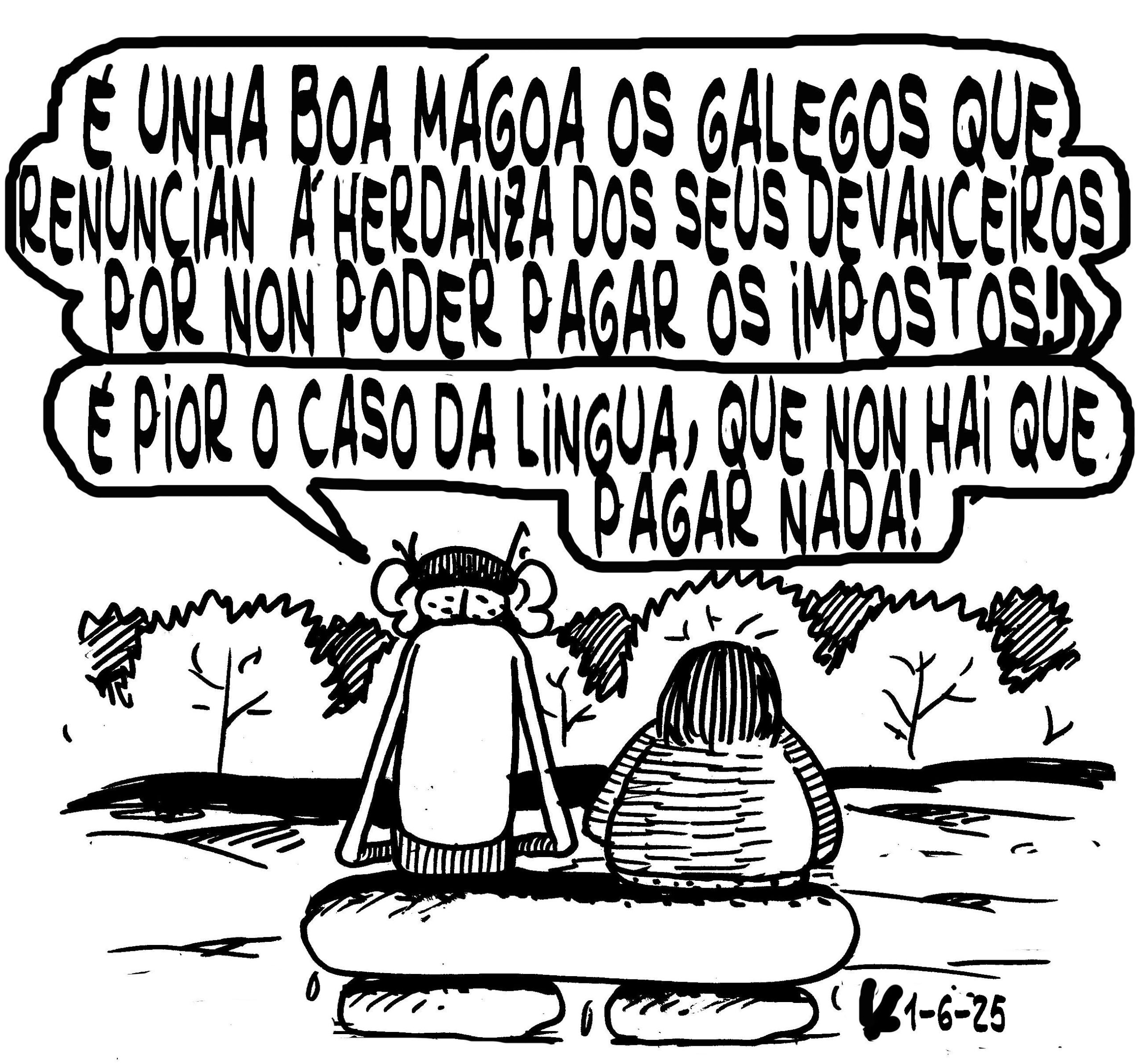 Viñeta de O Carrabouxo do 1 de xuño de 2025