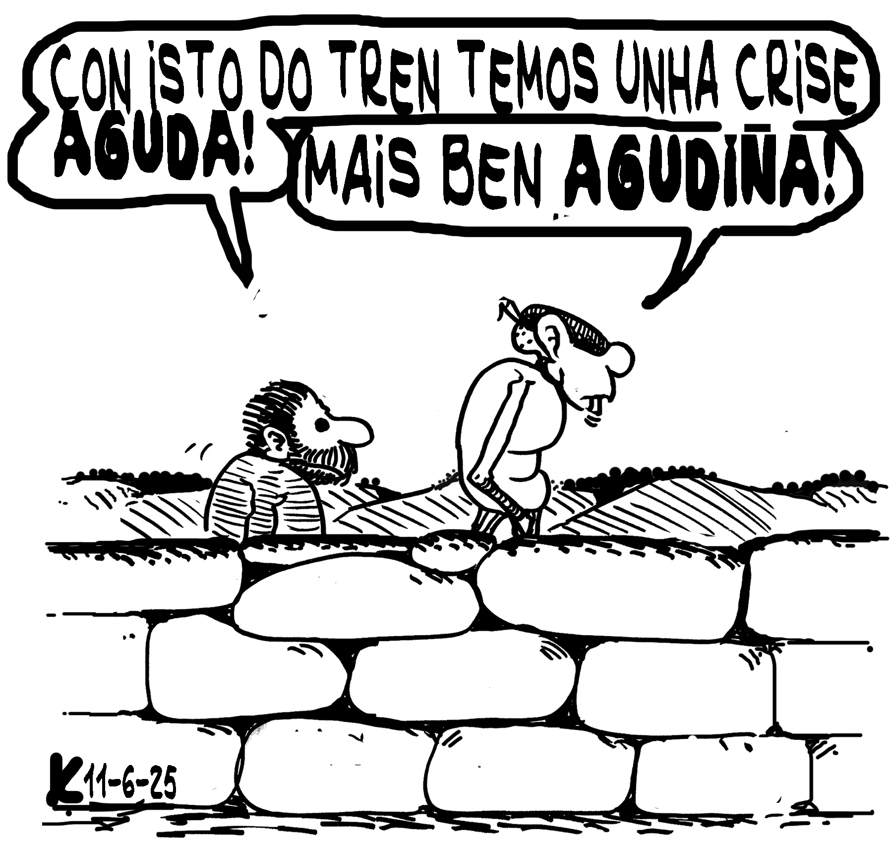 Viñeta de O Carrabouxo do 11 de xuño de 2025
