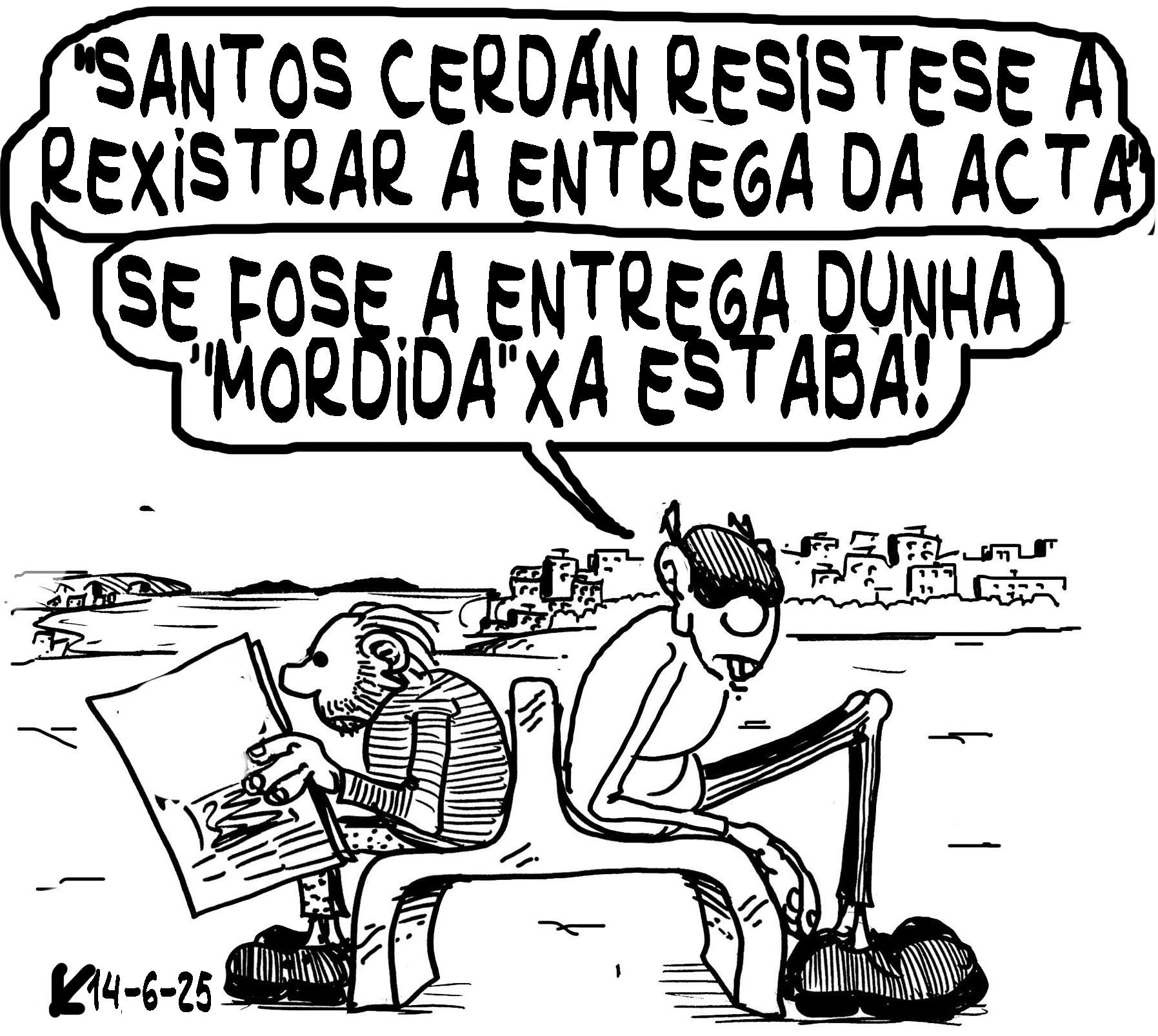 Viñeta de O Carrabouxo do 14 de xuño de 2025