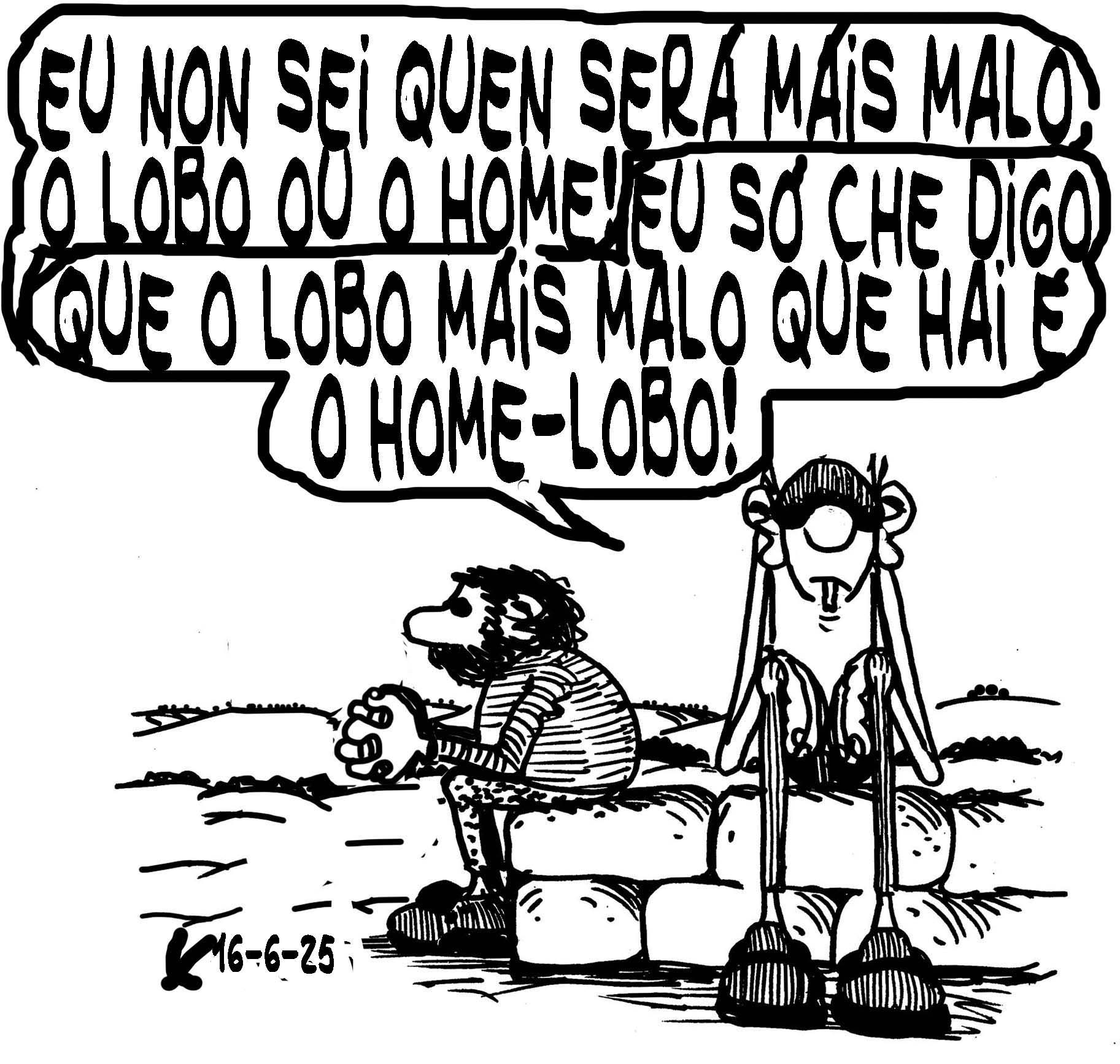 Viñeta de O Carrabouxo do 16 de xuño de 2025