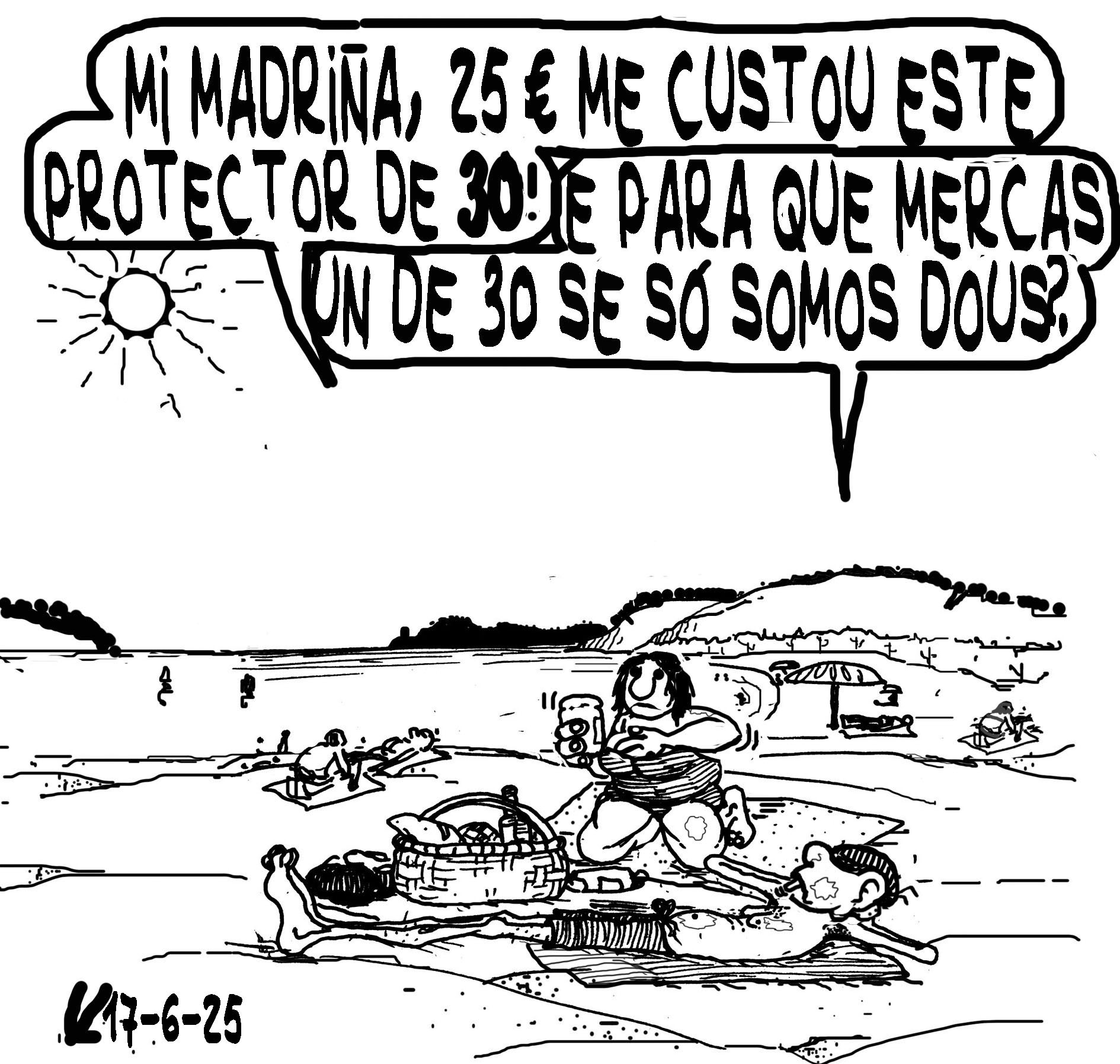 Viñeta de O Carrabouxo do 17 de xuño de 2025