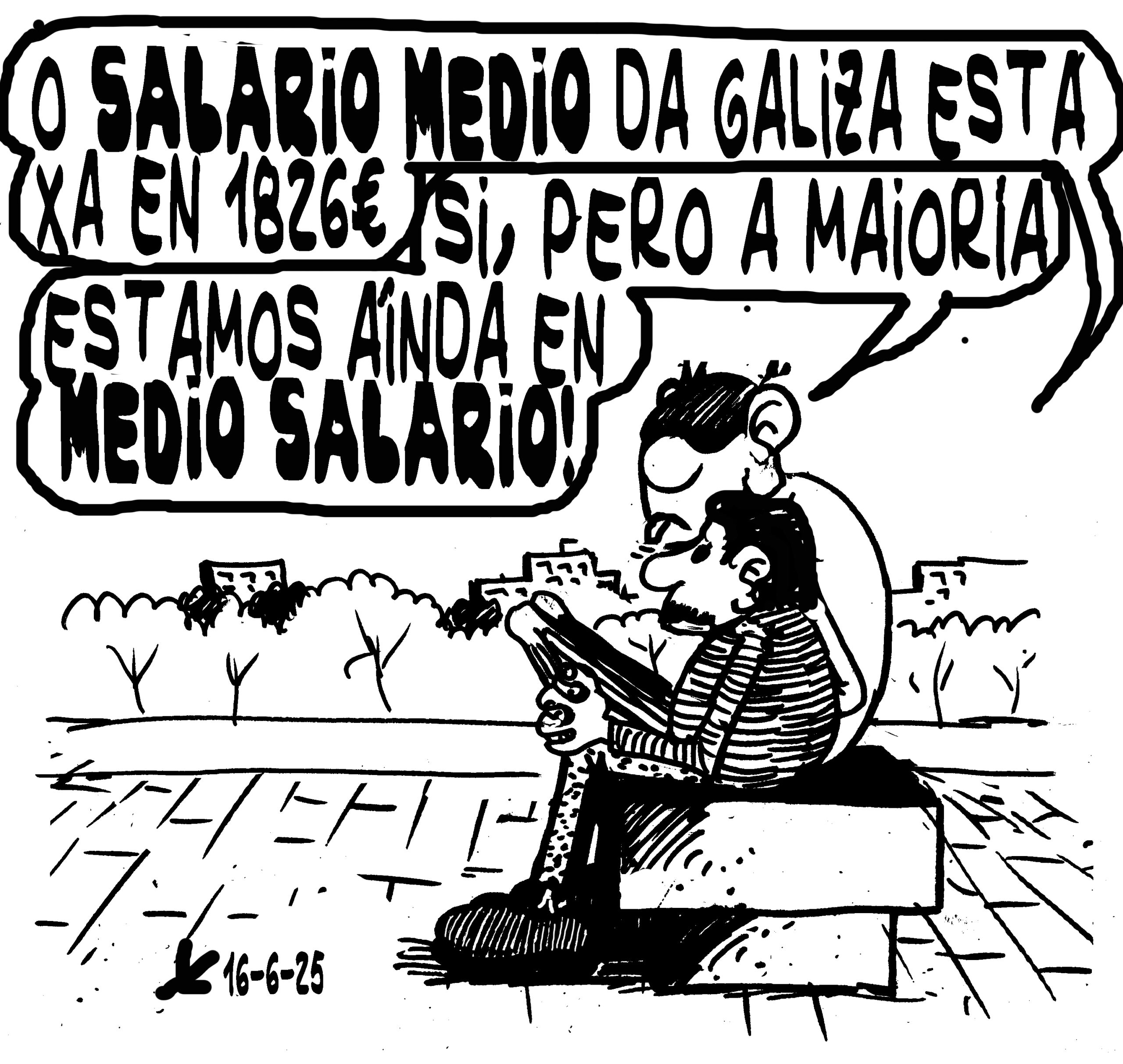 Viñeta de O Carrabouxo do 18 de xuño de 2025