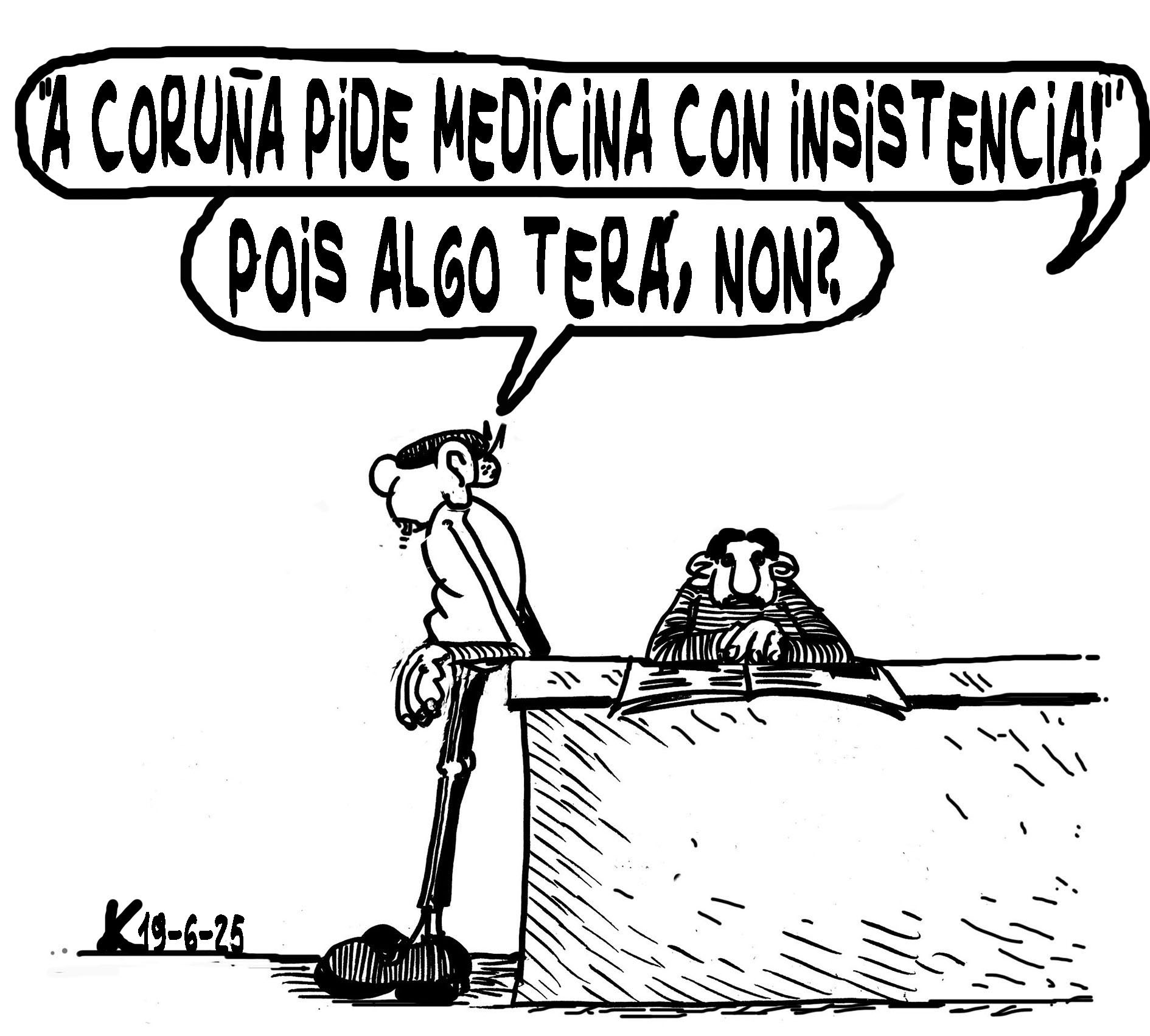 Viñeta de O Carrabouxo do 19 de xuño de 2025