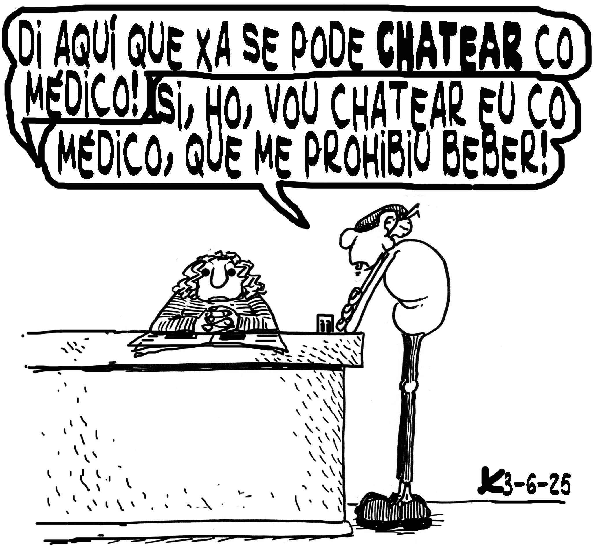 Viñeta de O Carrabouxo do 3 de xuño de 2025