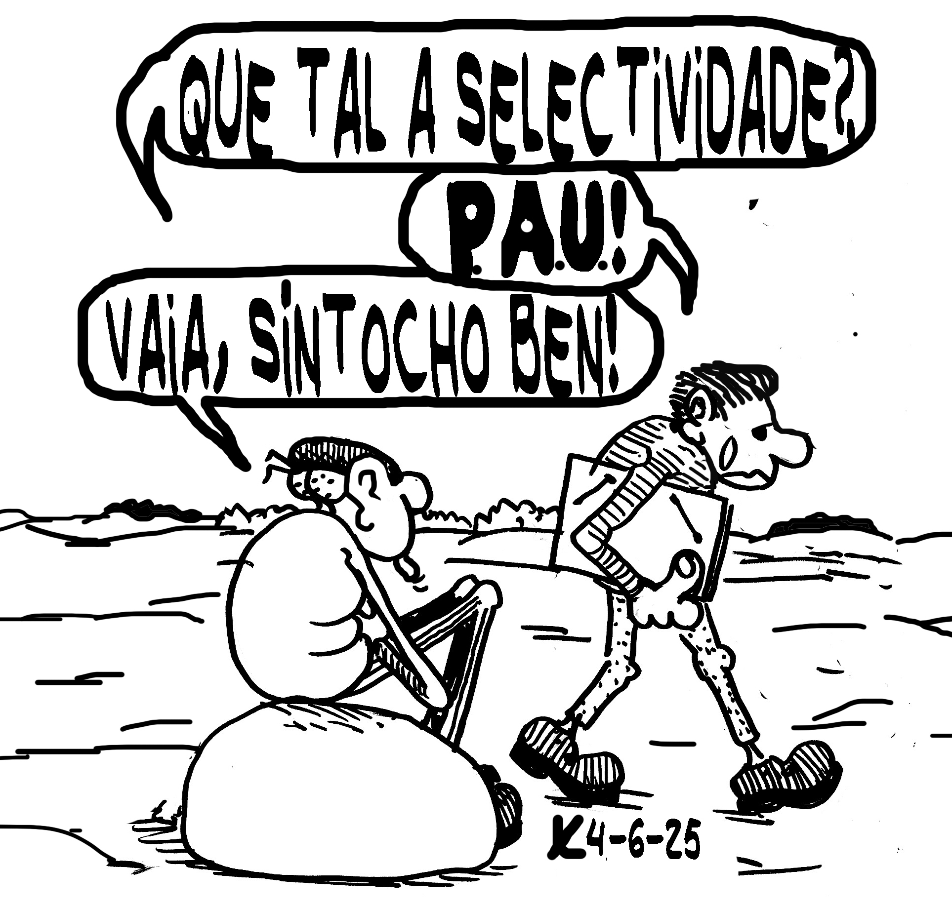 Viñeta de O Carrabouxo do 4 de xuño de 2025