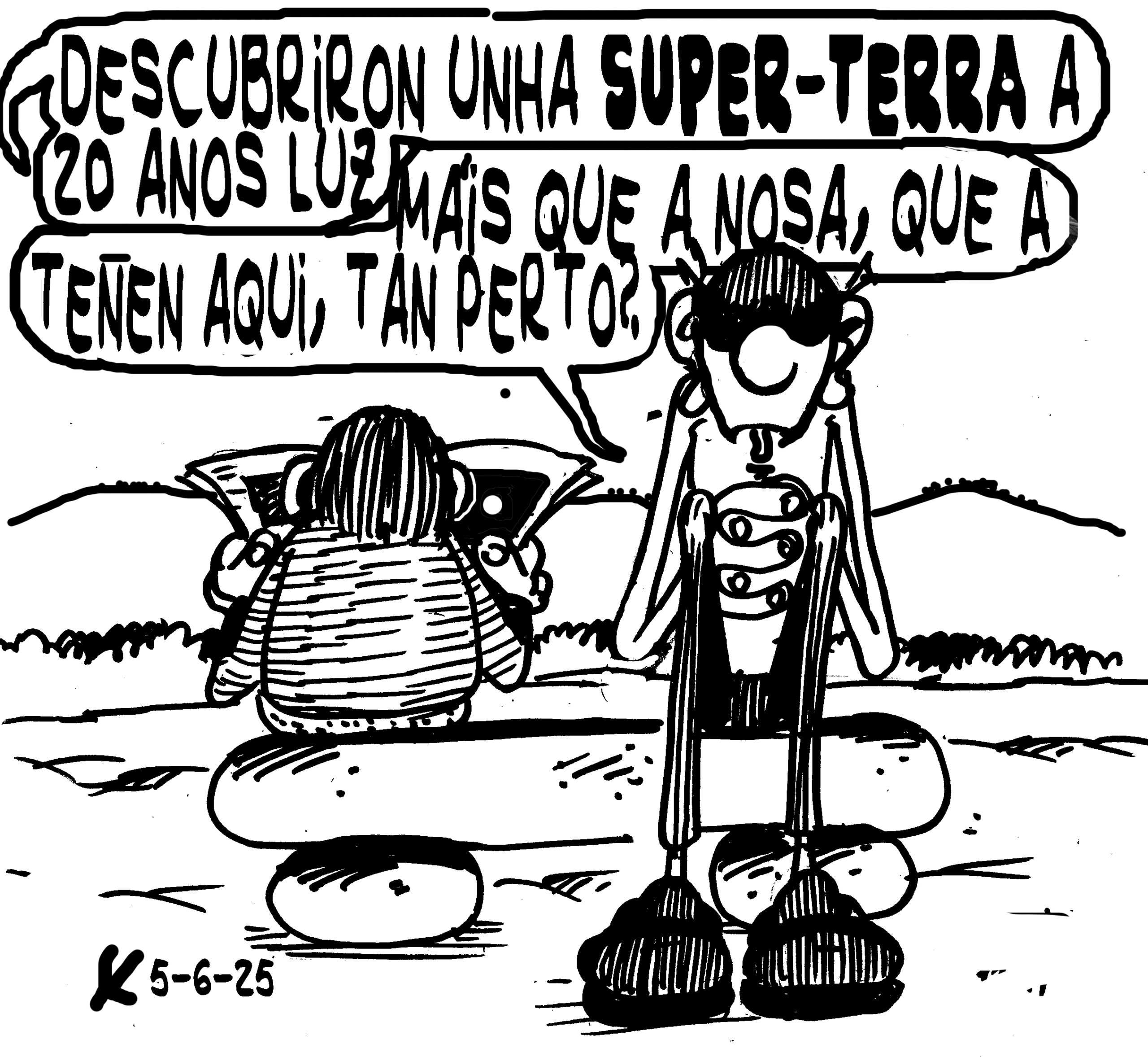 Viñeta de O Carrabouxo do 5 de xuño de 2025