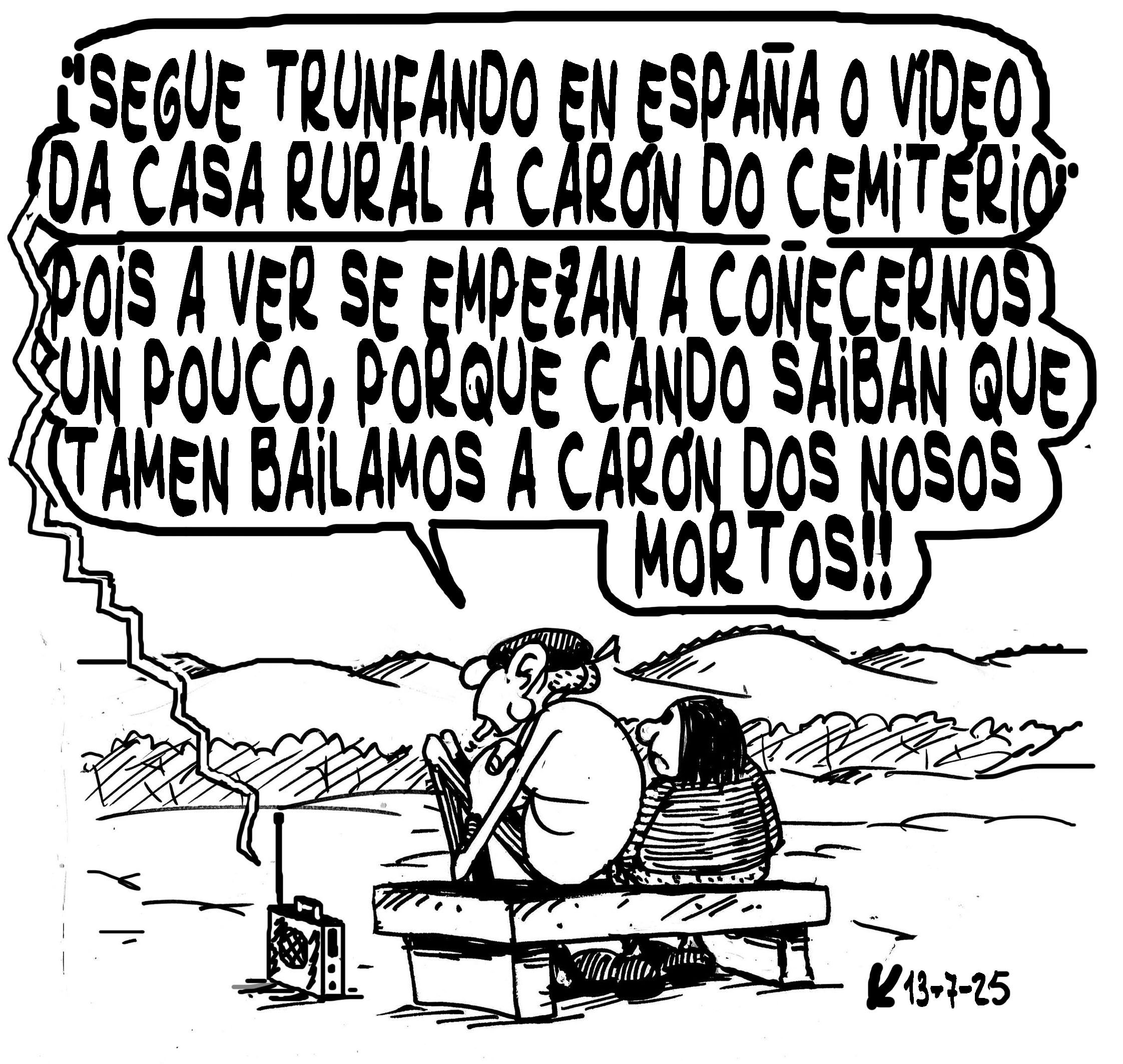 Viñeta de O Carrabouxo do 15 de xullo de 2025