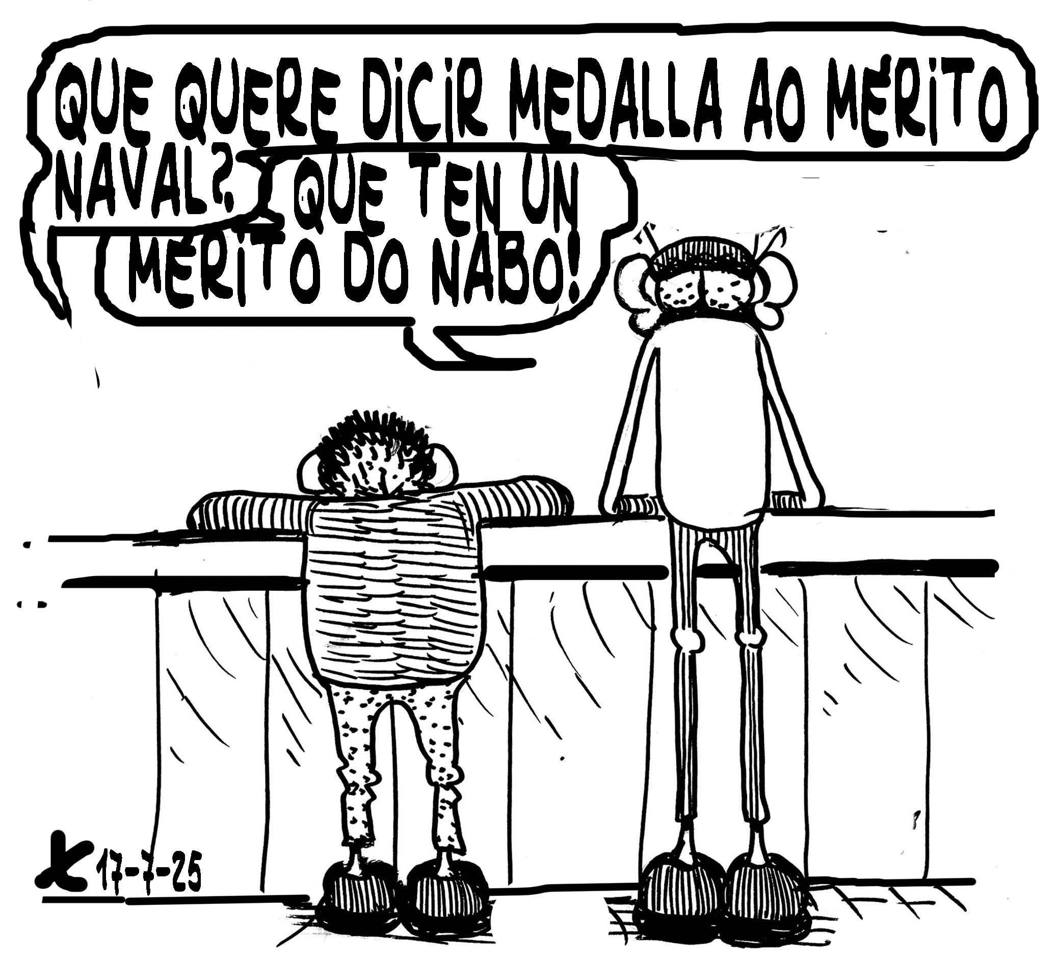 Viñeta de O Carrabouxo do 17 de xullo de 2025