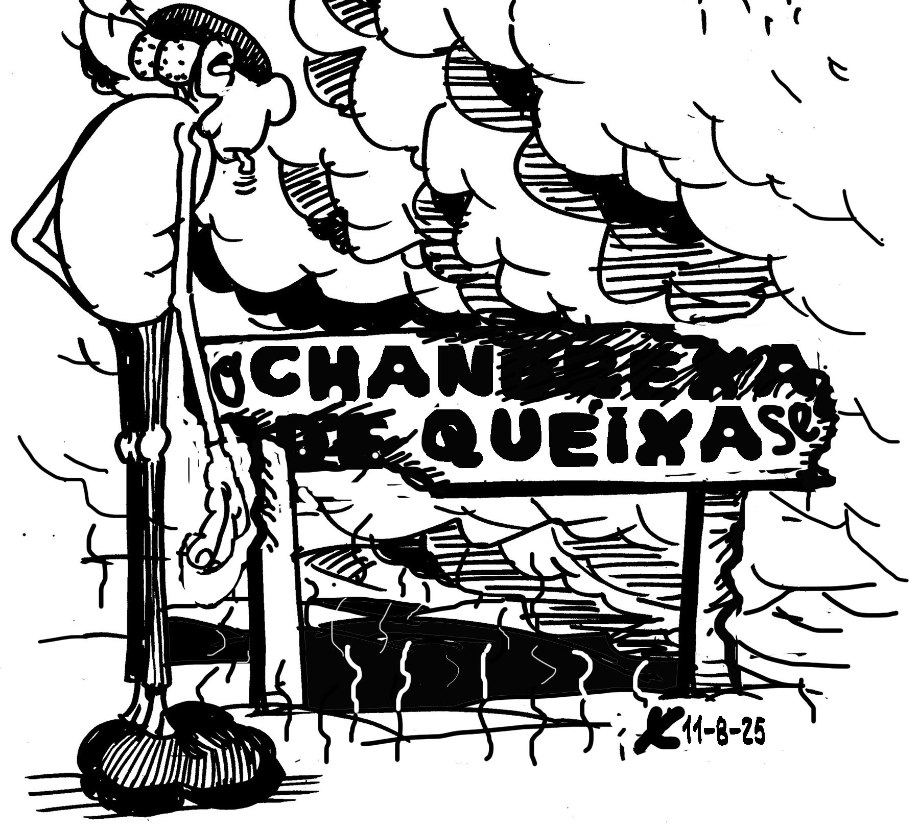 Viñeta de O Carrabouxo do 11 de agosto de 2025
