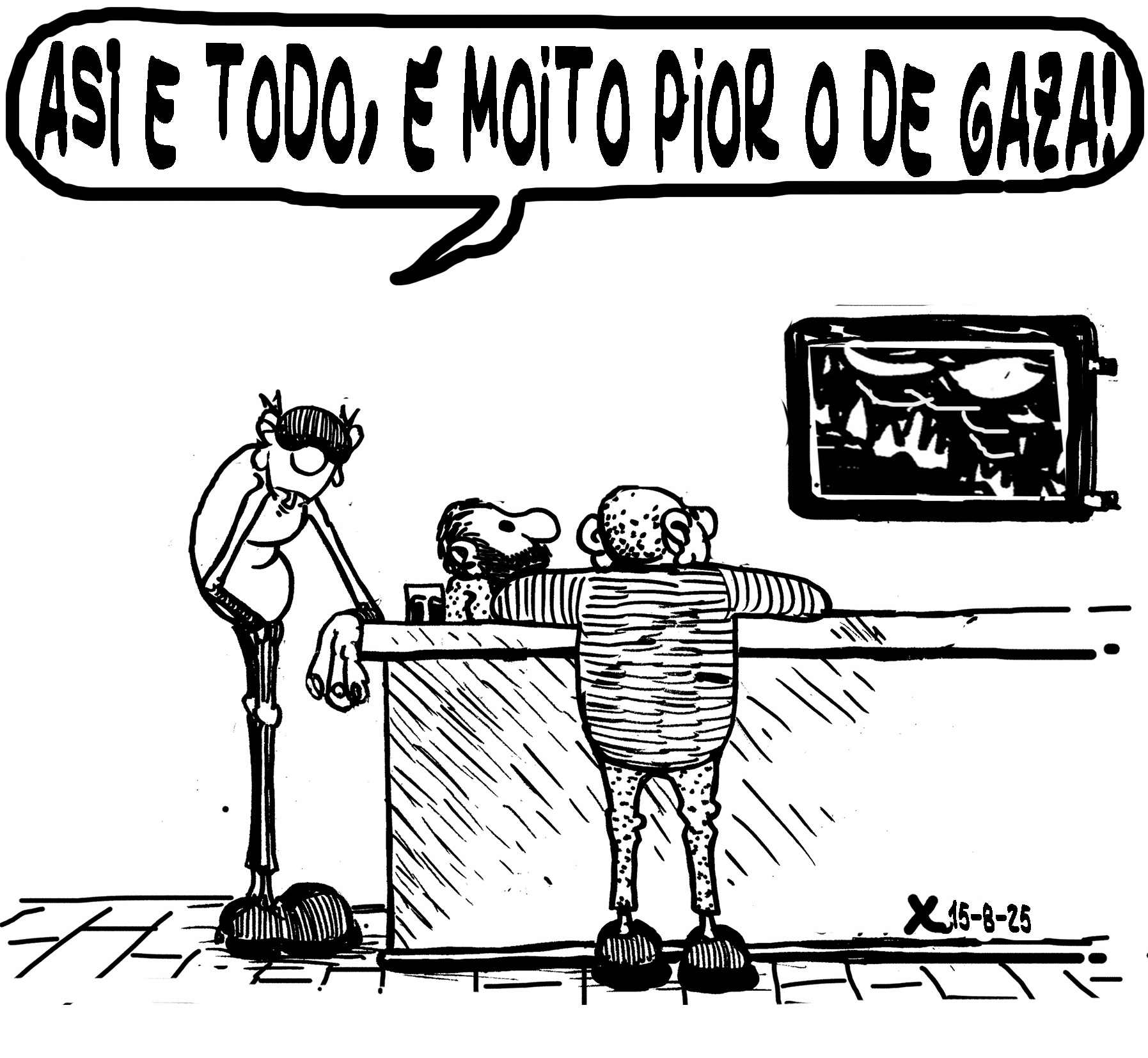 Viñeta de O Carrabouxo do 15 de agosto de 2025