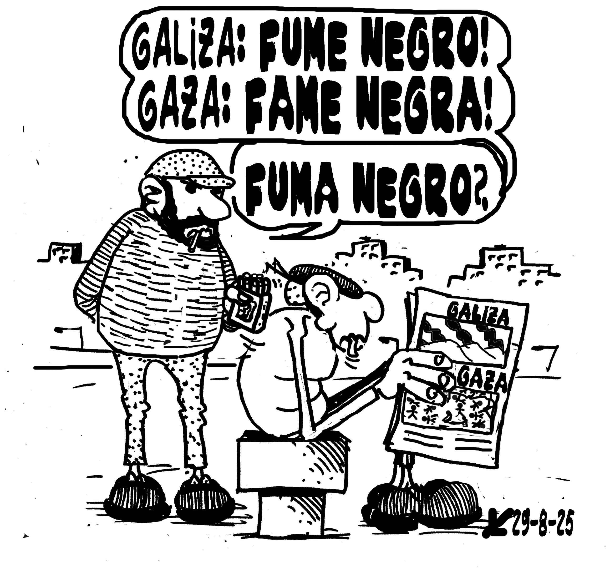 Viñeta de O Carrabouxo do 29 de agosto de 2025