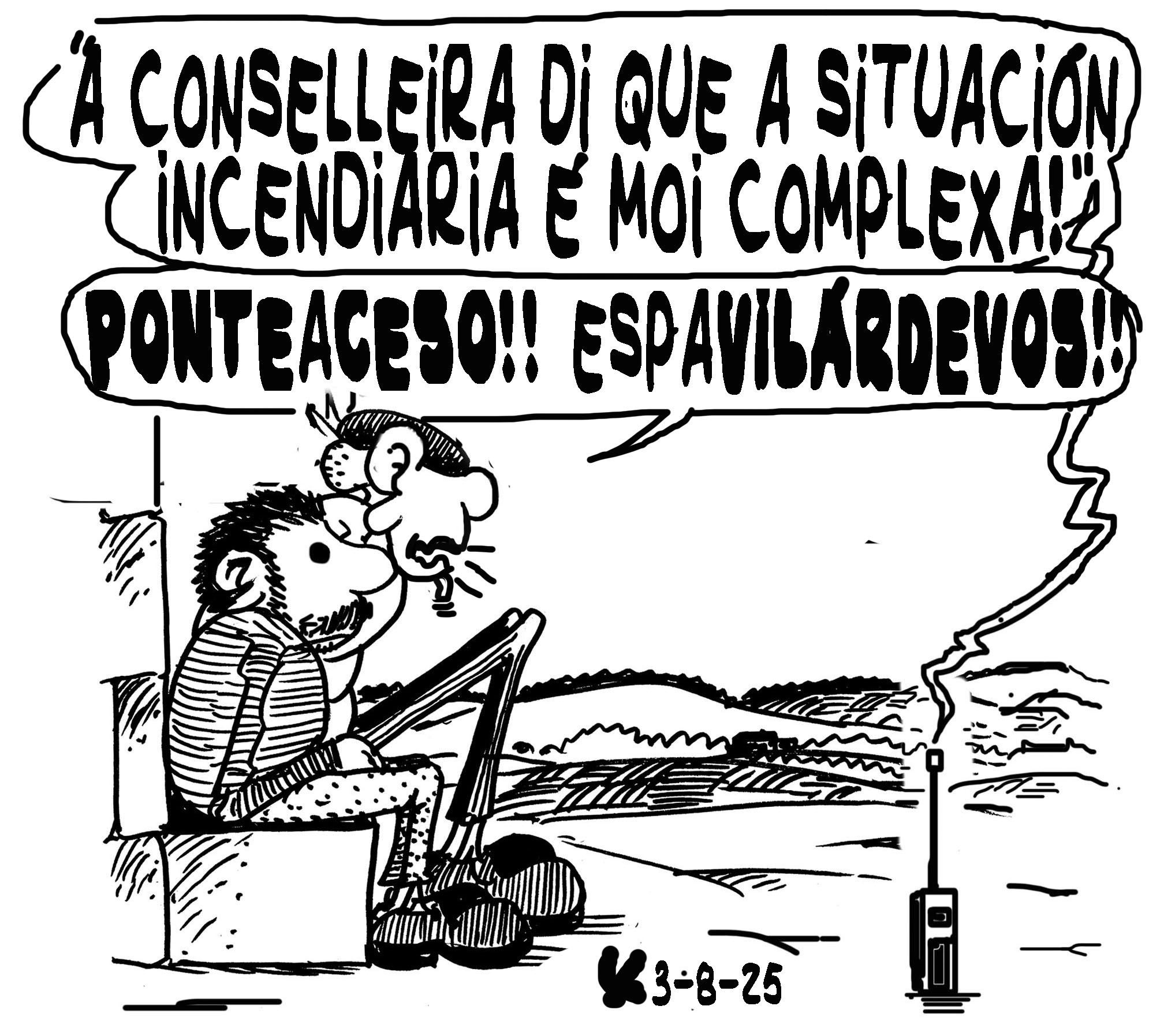 Viñeta de O Carrabouxo do 3 de agosto de 2025
