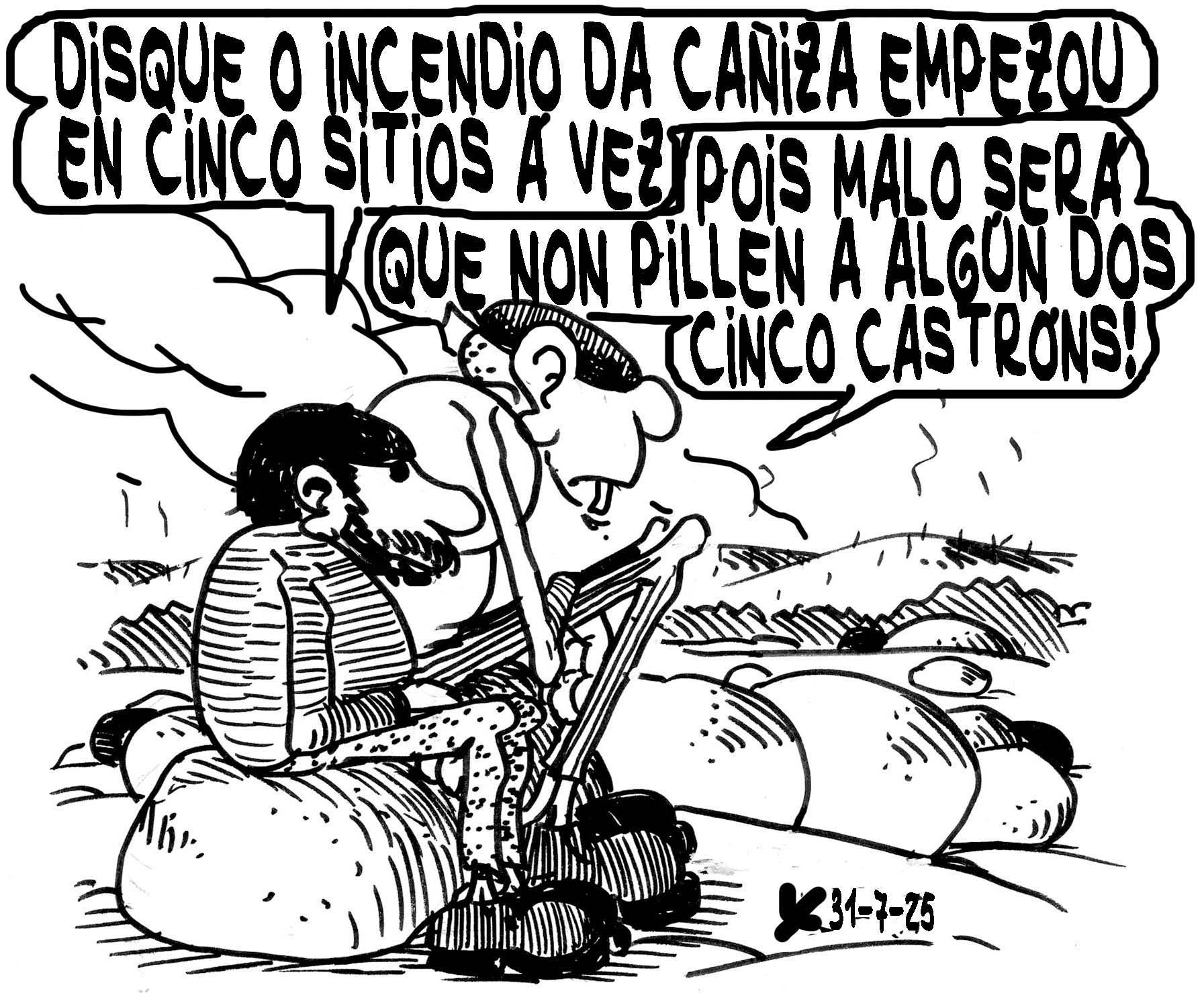 Viñeta de O Carrabouxo do 31 de xullo de 2025