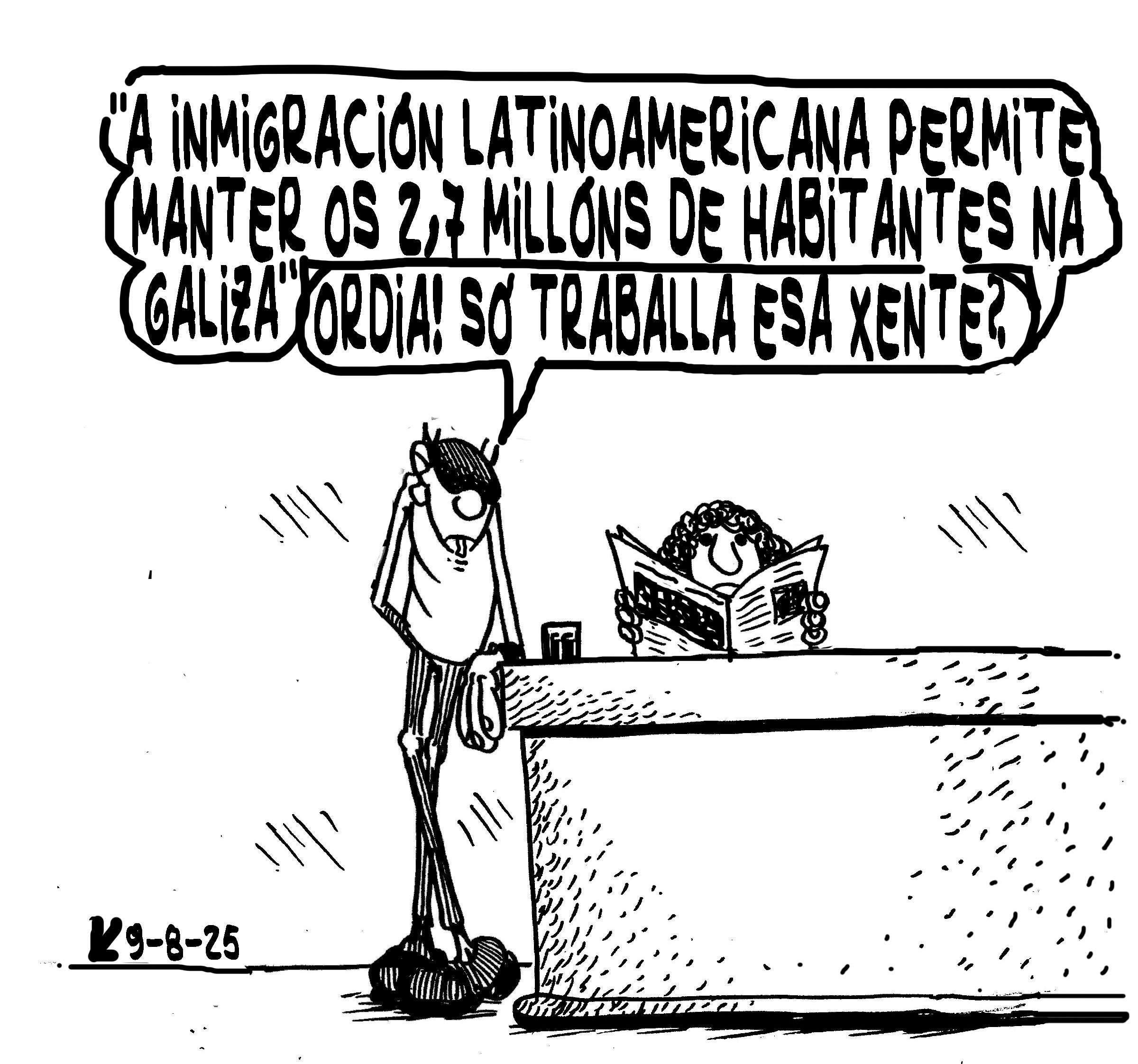 Viñeta de O Carrabouxo do 9 de agosto de 2025