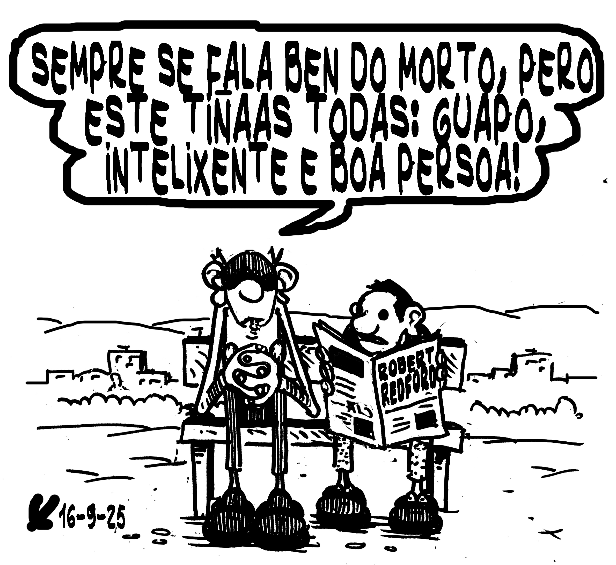 Viñeta de O Carrabouxo do 16 de setembro de 2025