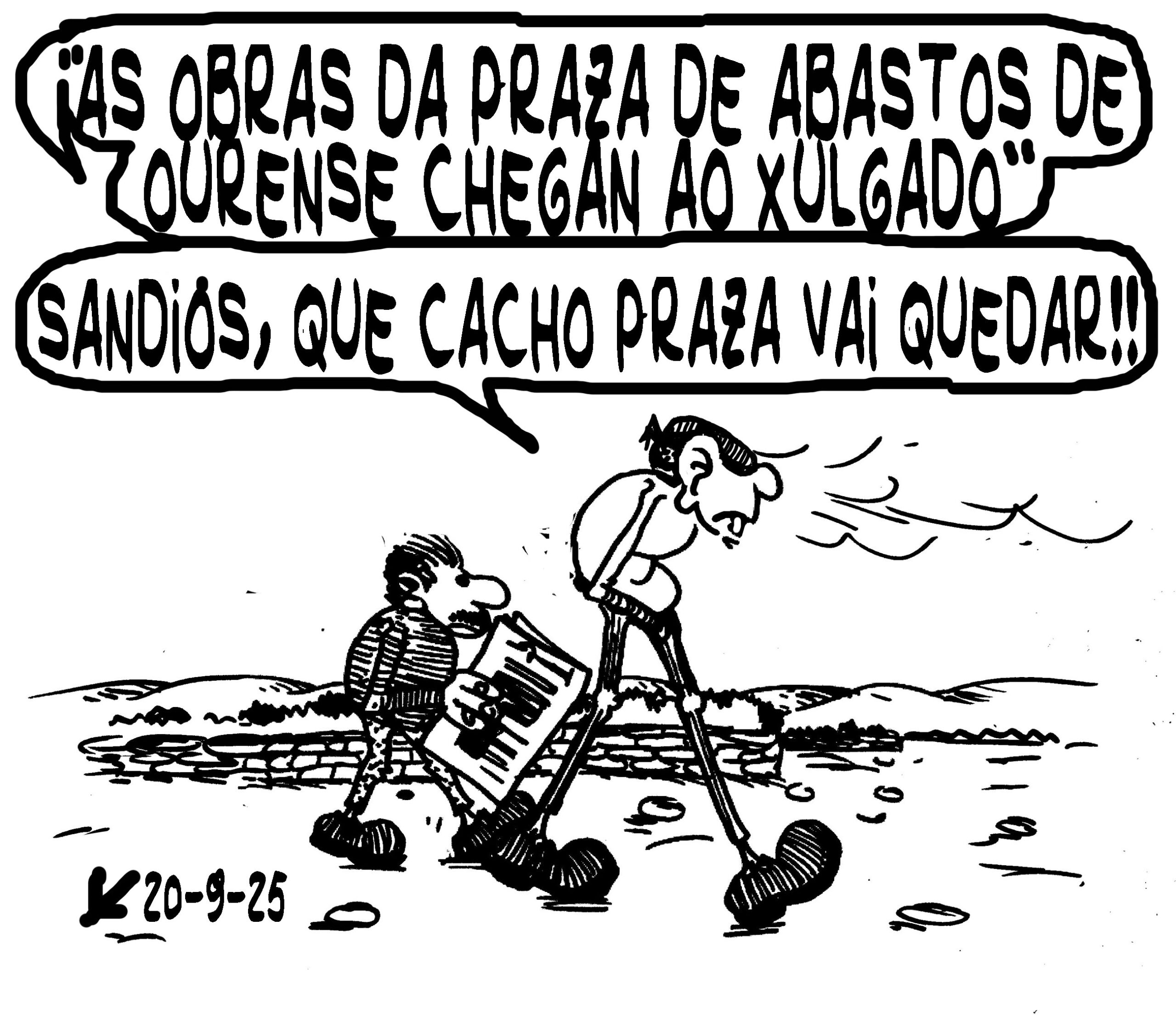 Viñeta de O Carrabouxo do 20 de setembro de 2025