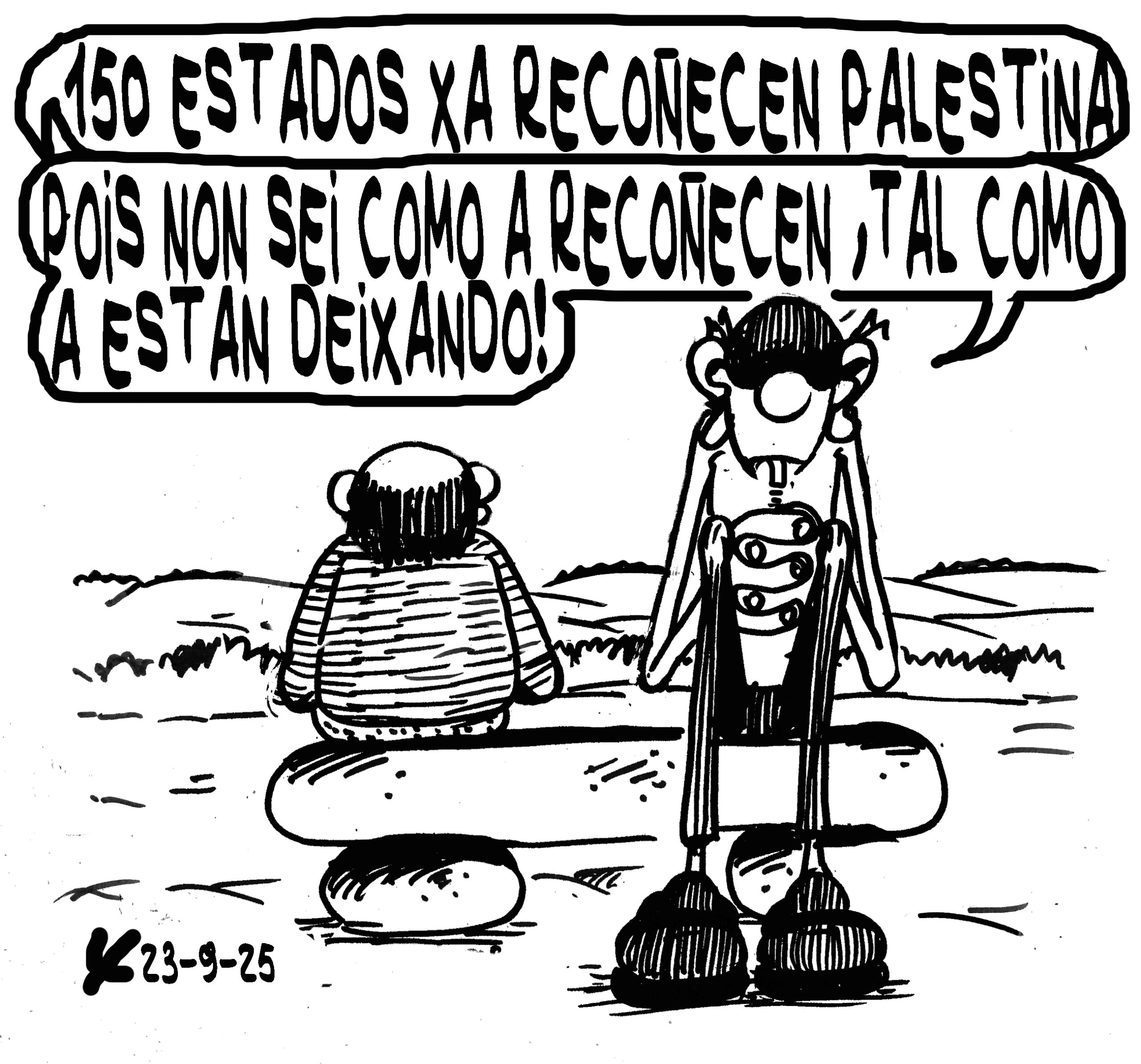 Viñeta de O Carrabouxo do 23 de setembro de 2025