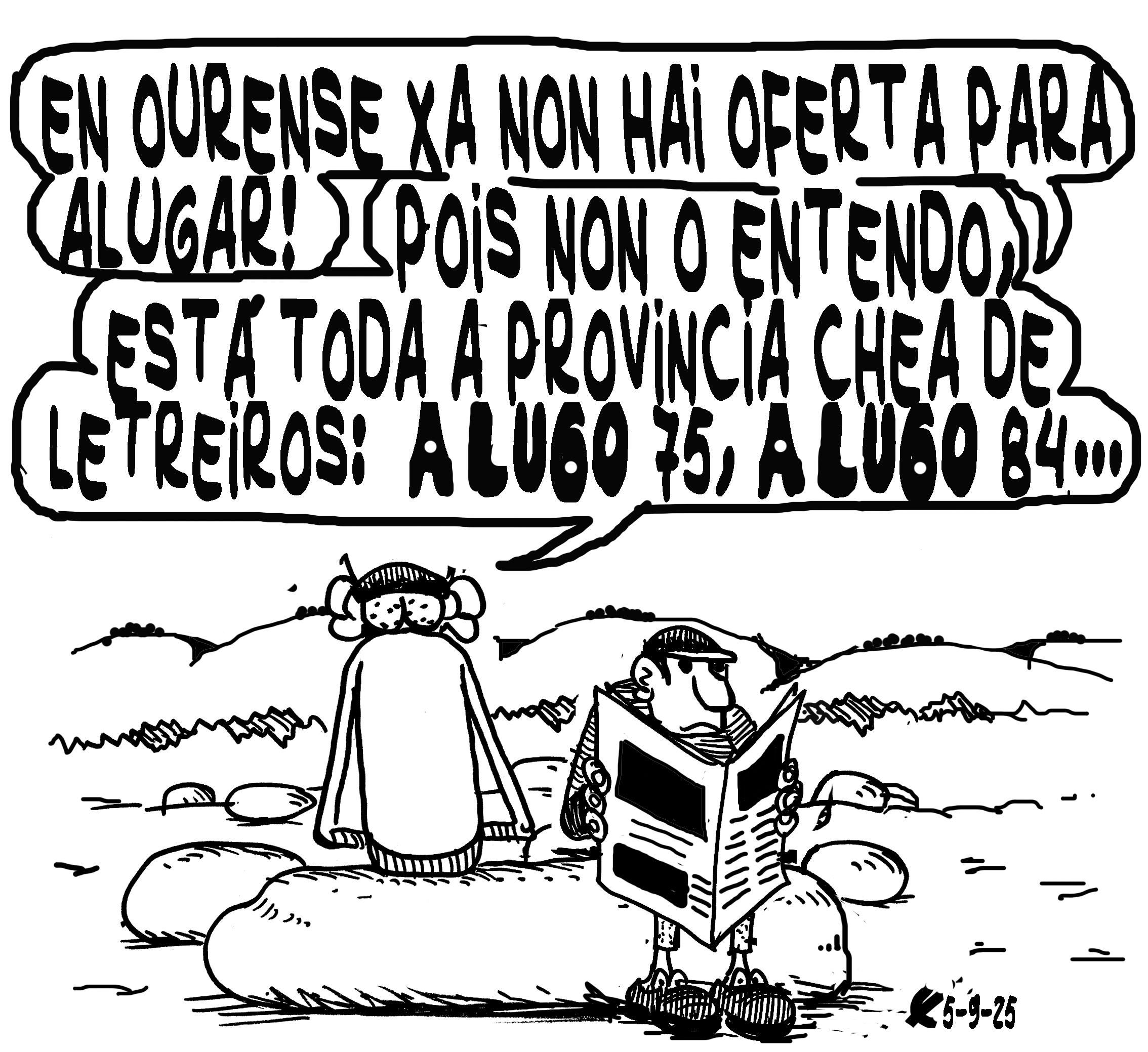 Viñeta de O Carrabouxo do 6 de setembro de 2025