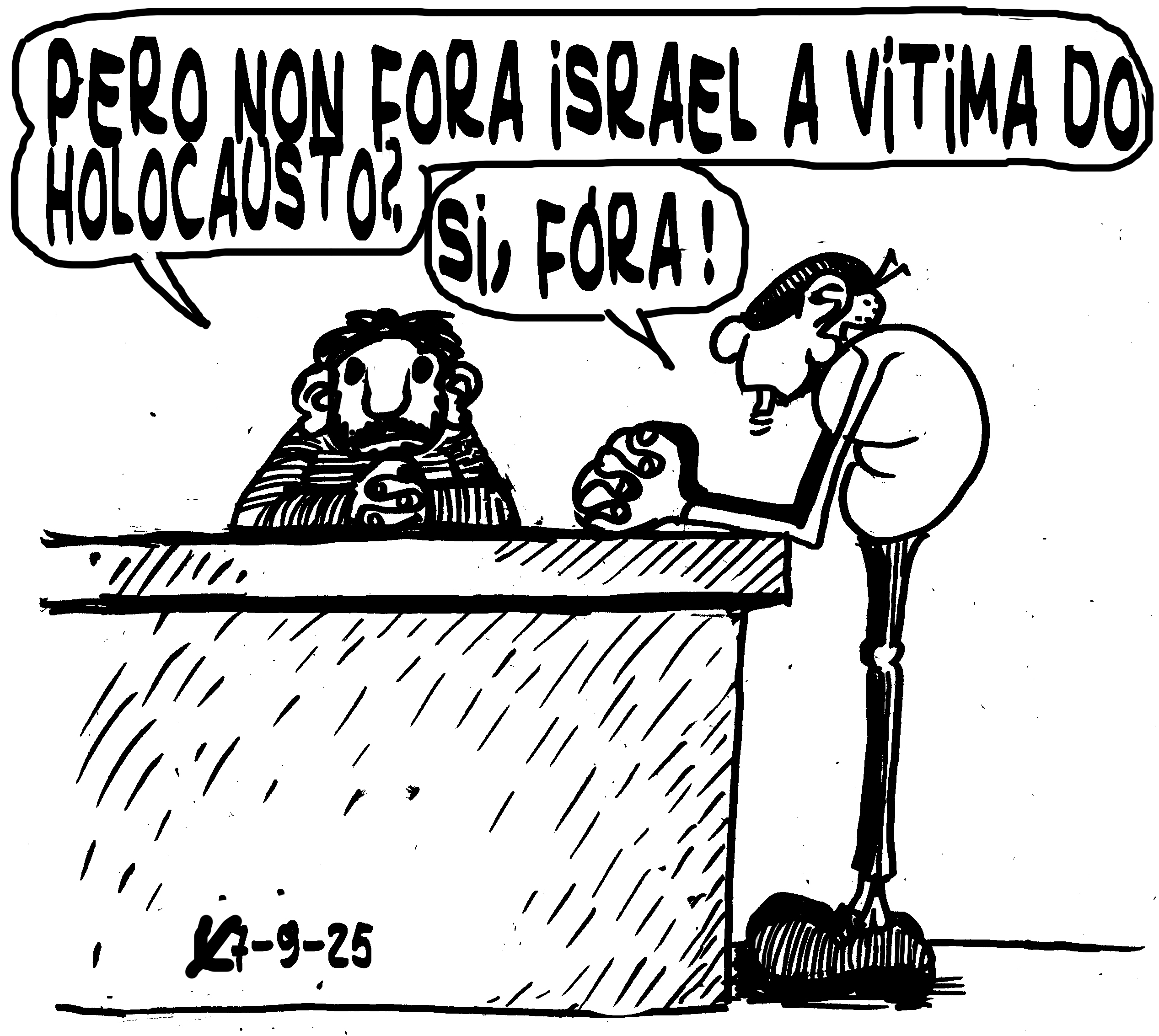 Viñeta de O Carrabouxo do 7 de setembro de 2025