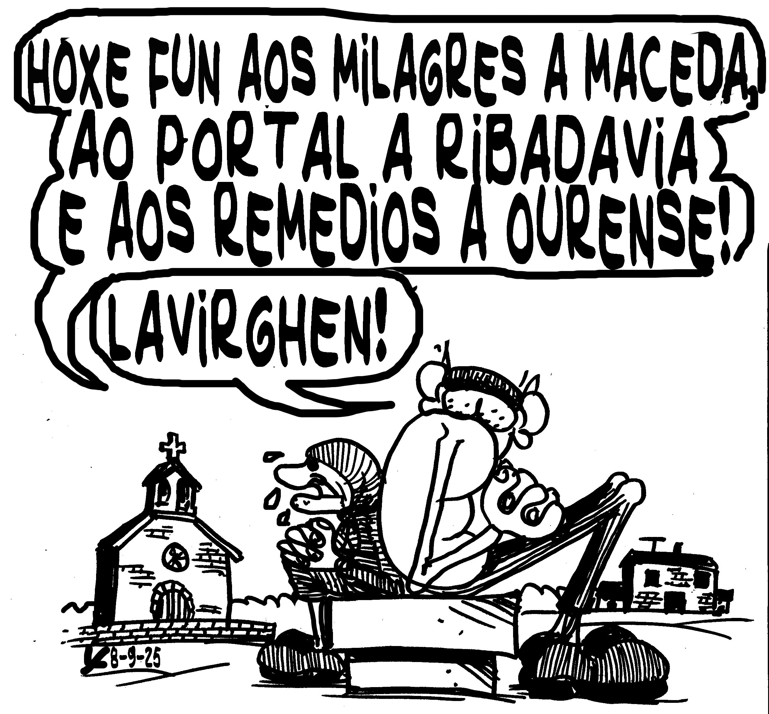 Viñeta de O Carrabouxo do 8 de setembro de 2025