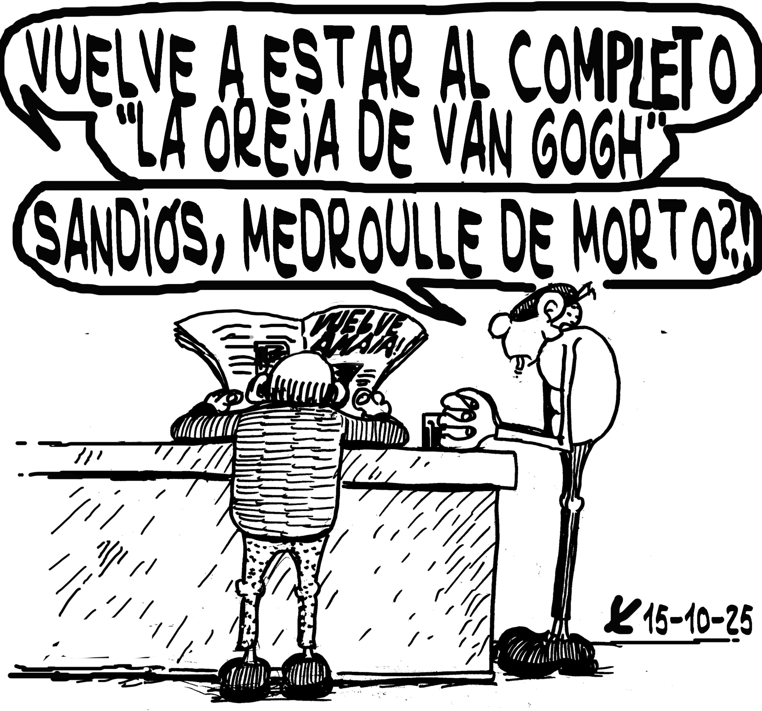 Viñeta de O Carrabouxo do 15 de outubro de 2025