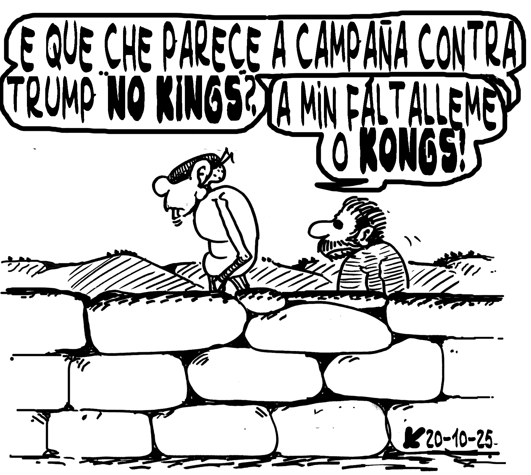 Viñeta de O Carrabouxo do 20 de outubro de 2025