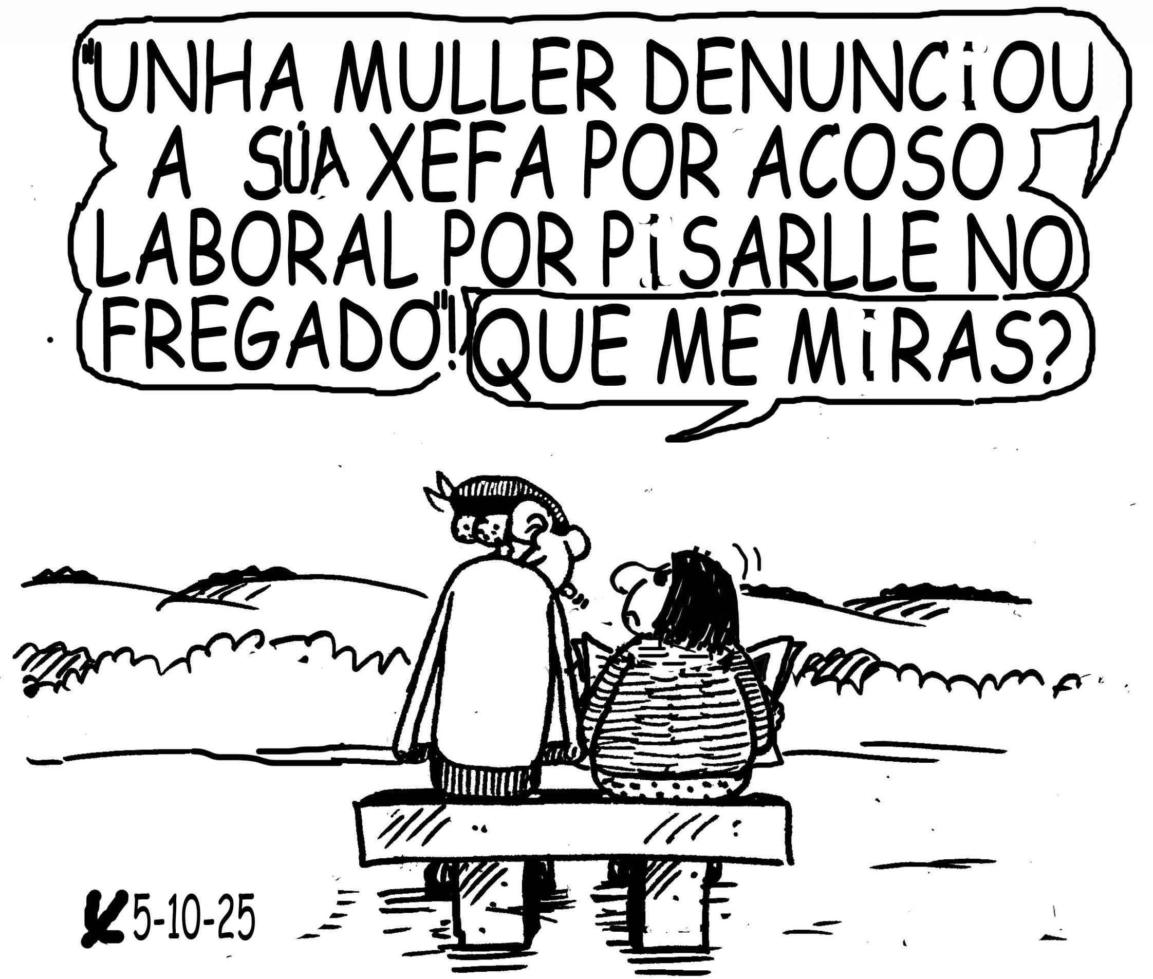 Viñeta de O Carrabouxo do 5 de outubro de 2025
