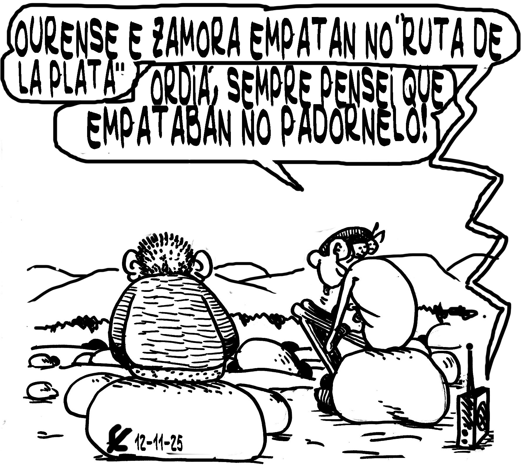Viñeta de O Carrabouxo do 12 de novembro de 2025