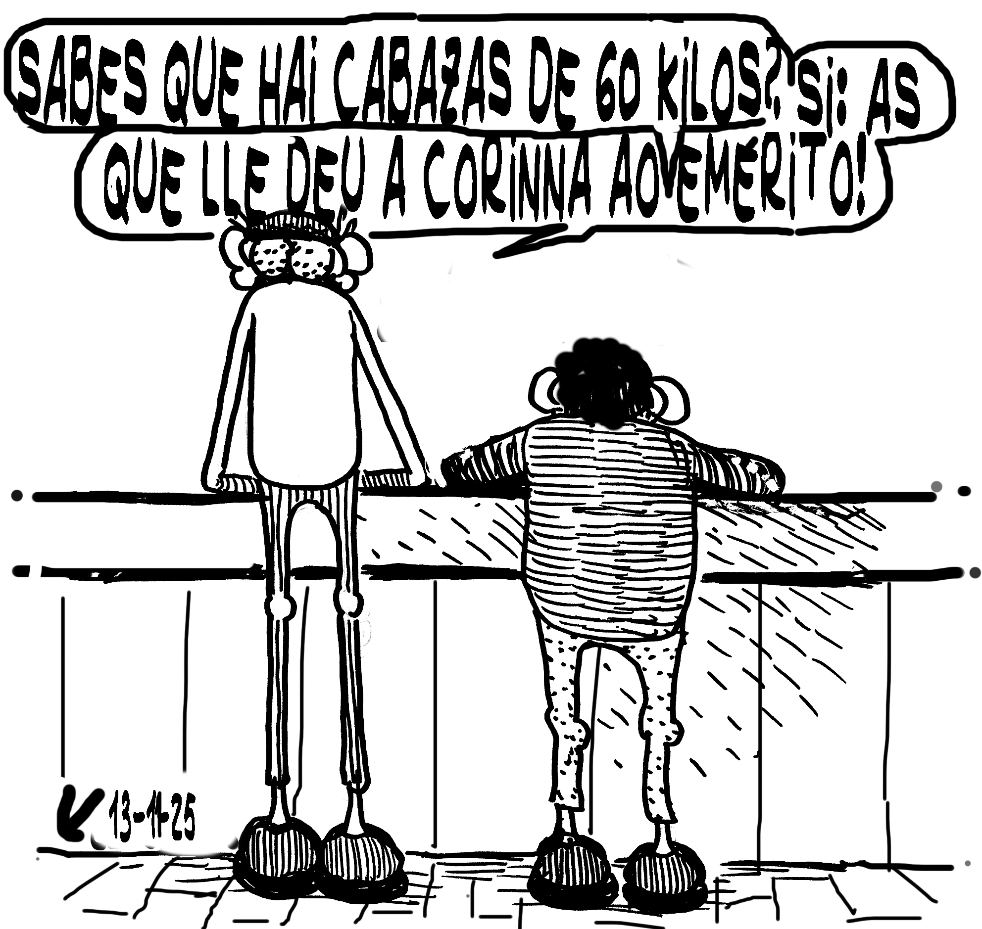 Viñeta de O Carrabouxo do 13 de novembro de 2025