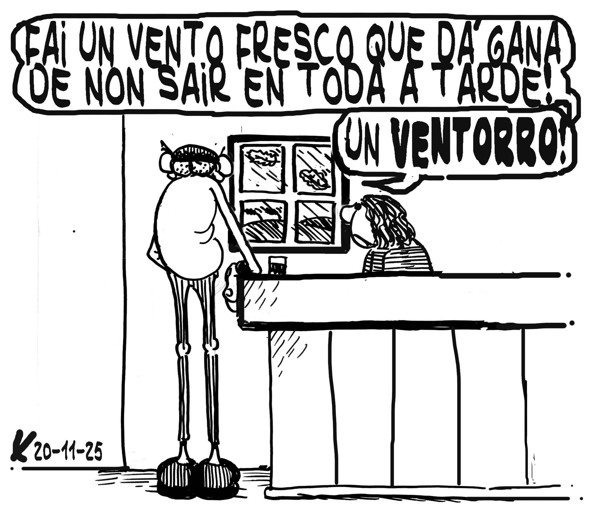 Viñeta de O Carrabouxo do 20 de novembro de 2025