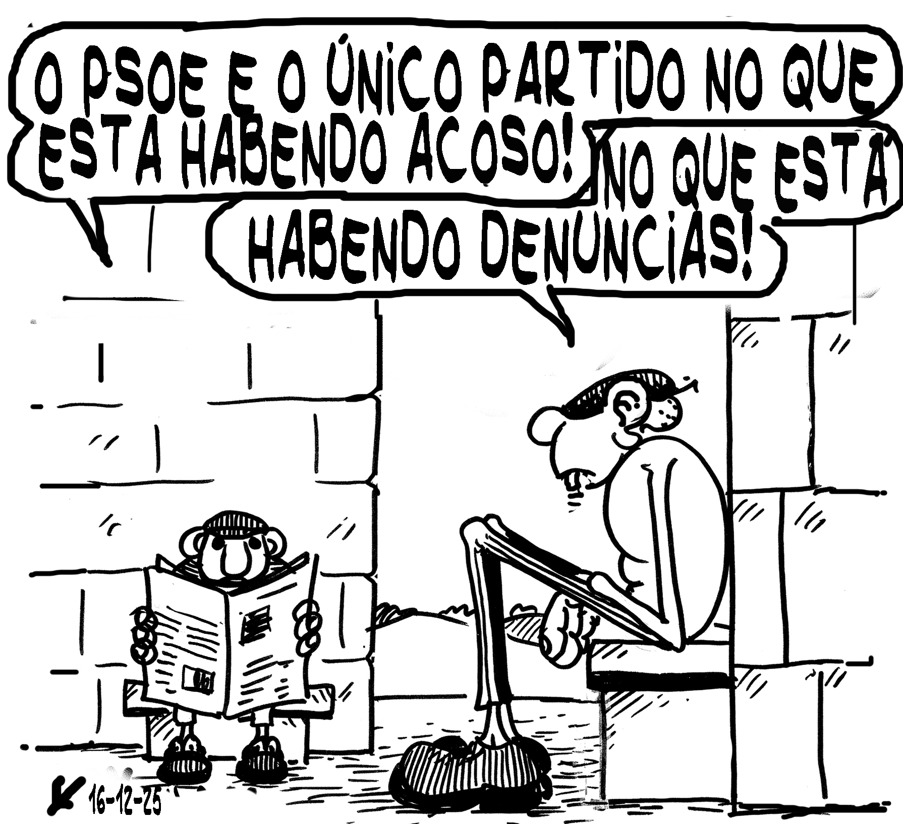 Viñeta de O Carrabouxo do 16 de decembro de 2025