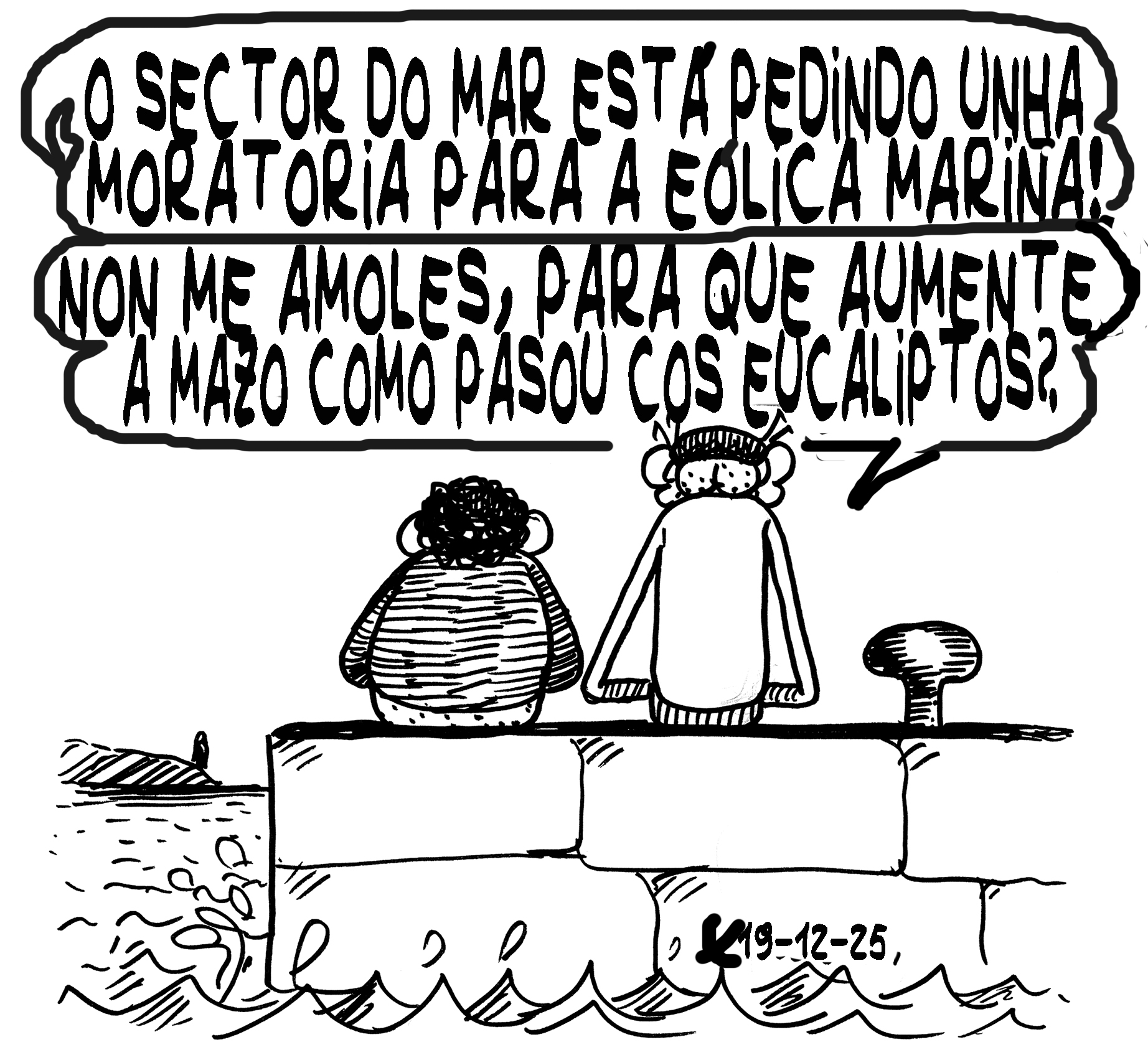 Viñeta de O Carrabouxo do 19 de decembro de 2025