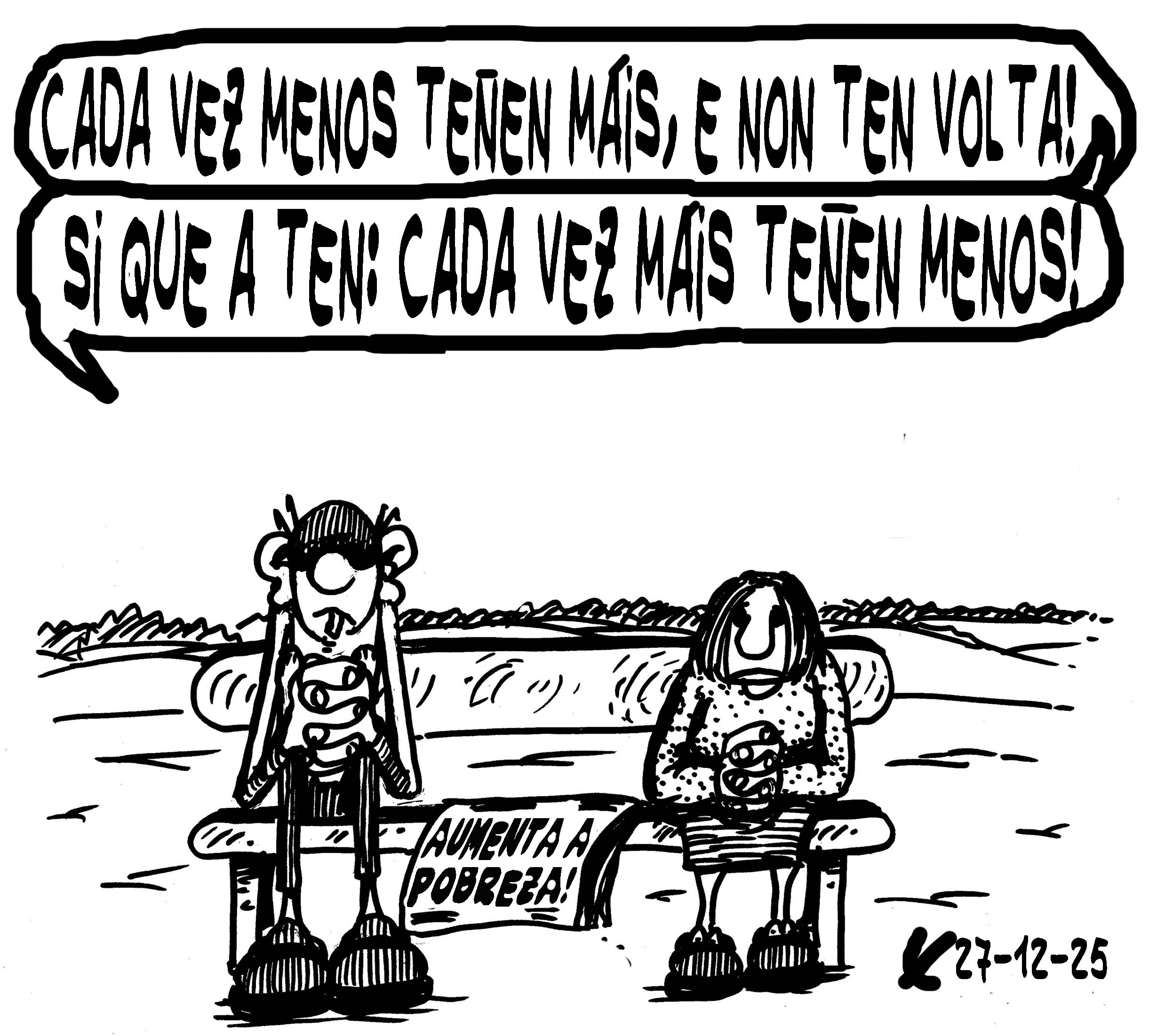 Viñeta de O Carrabouxo do 27 de decembro de 2025