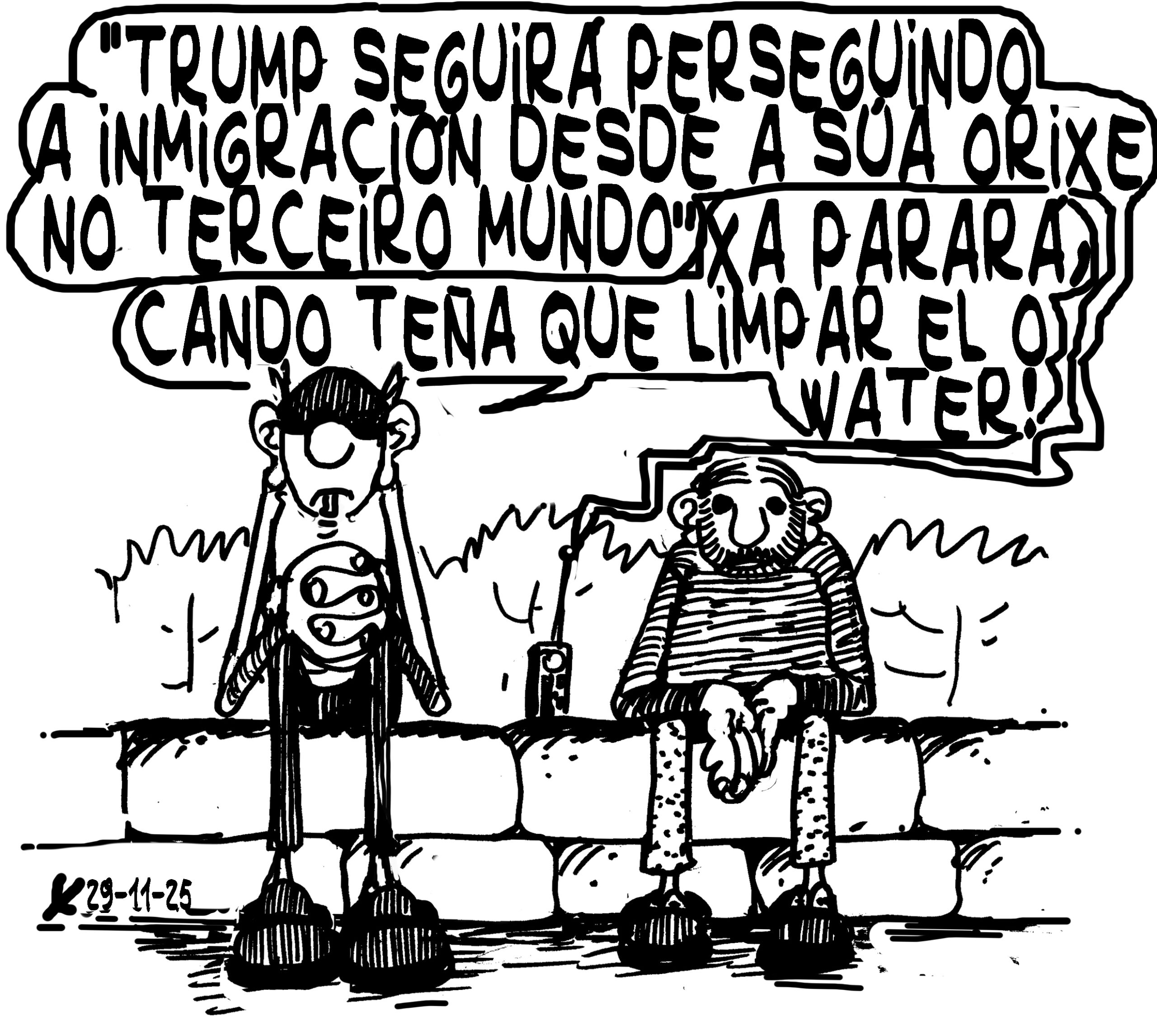 Viñeta de O Carrabouxo do 29 de novembro de 2025