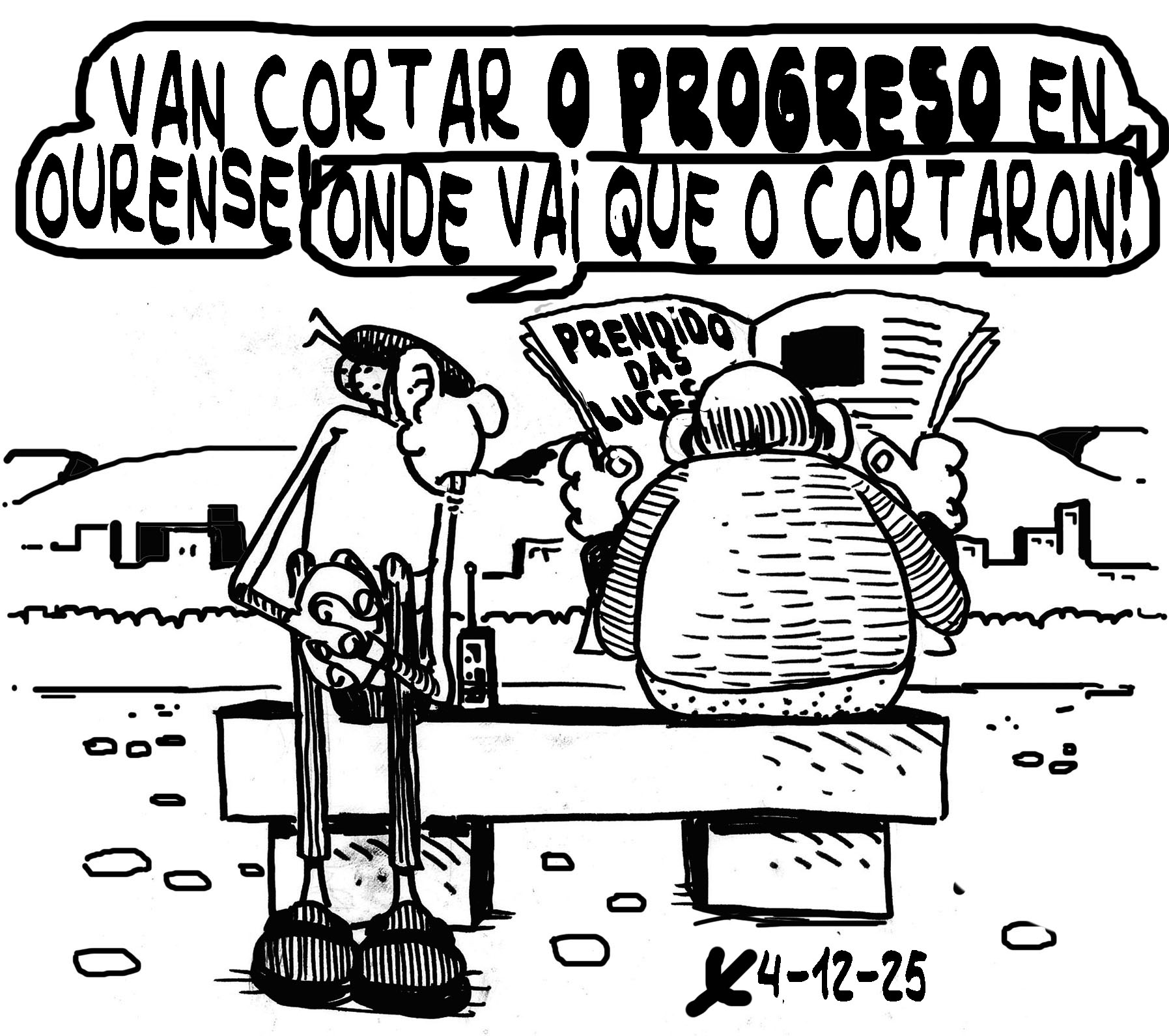 Viñeta de O Carrabouxo do 4 de decembro de 2025