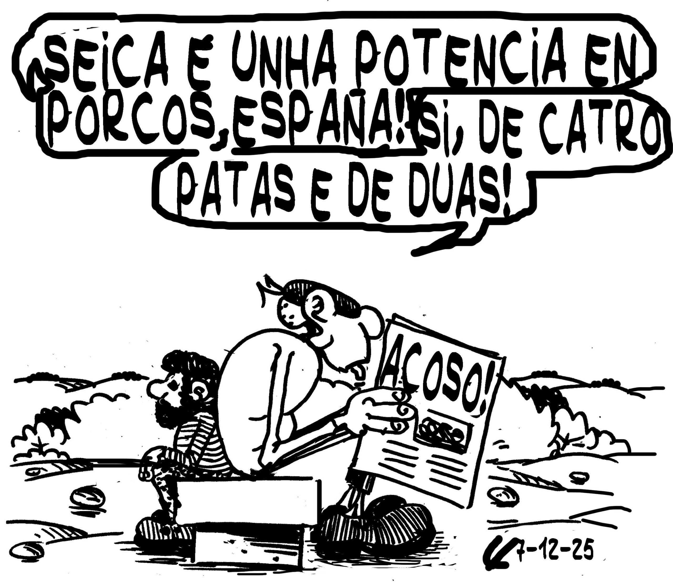 Viñeta de O Carrabouxo do 7 de decembro de 2025