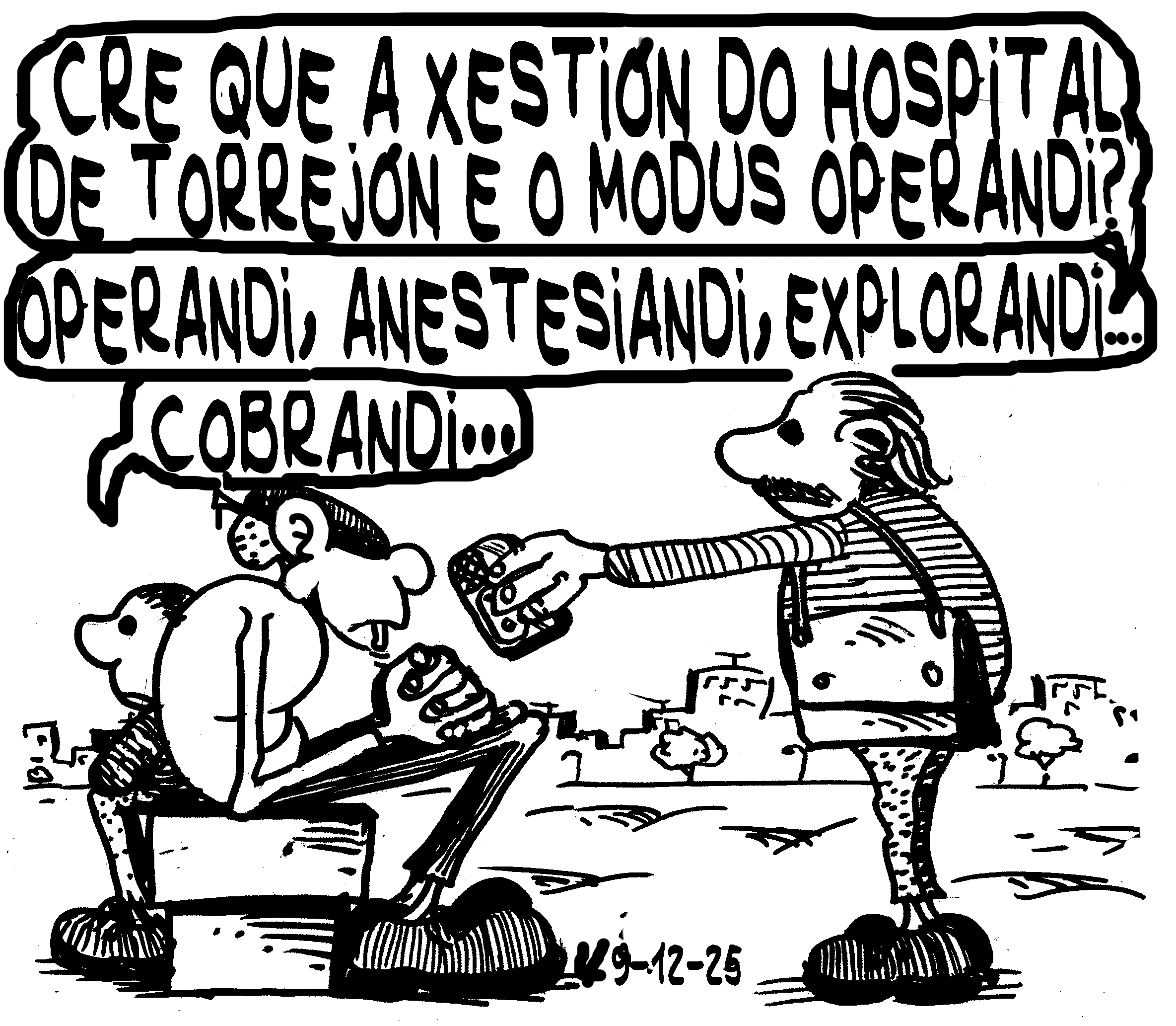 Viñeta de O Carrabouxo do 9 de decembro de 2025
