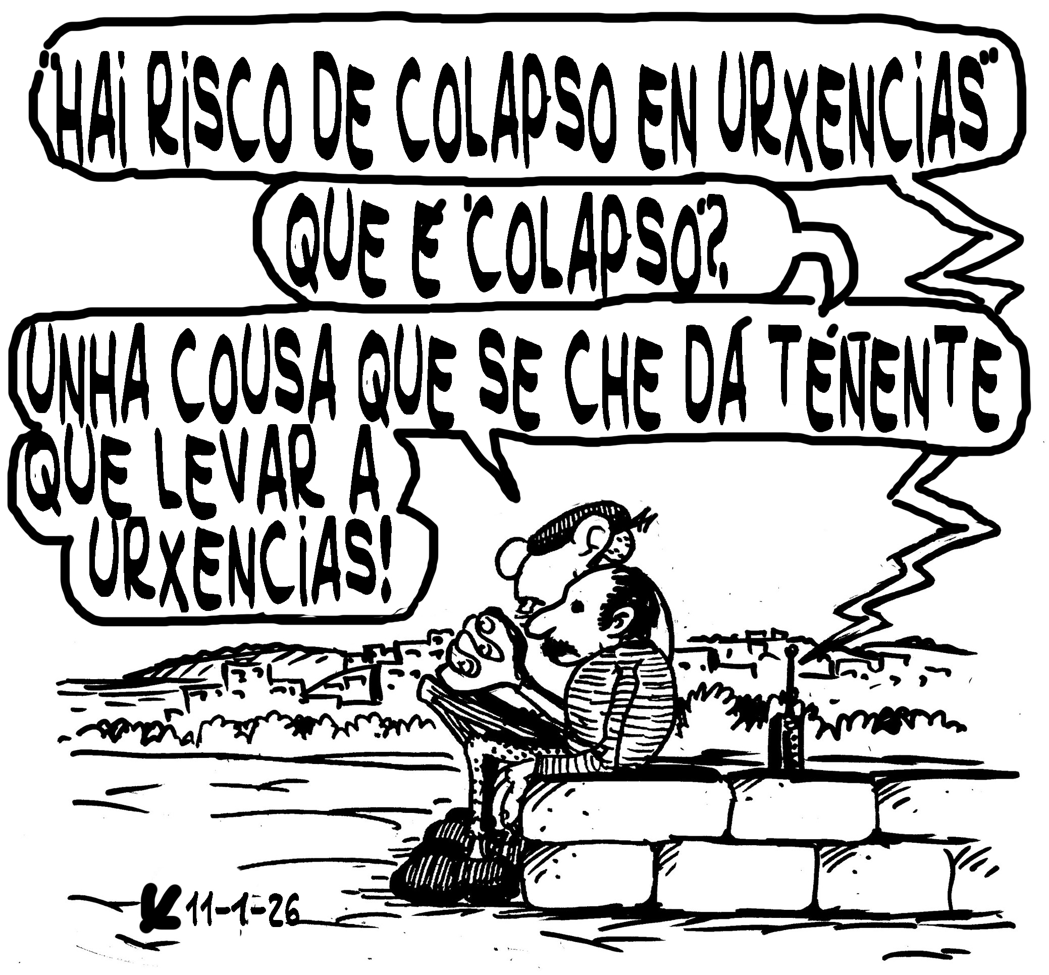 Viñeta de O Carrabouxo do 11 de xaneiro de 2026